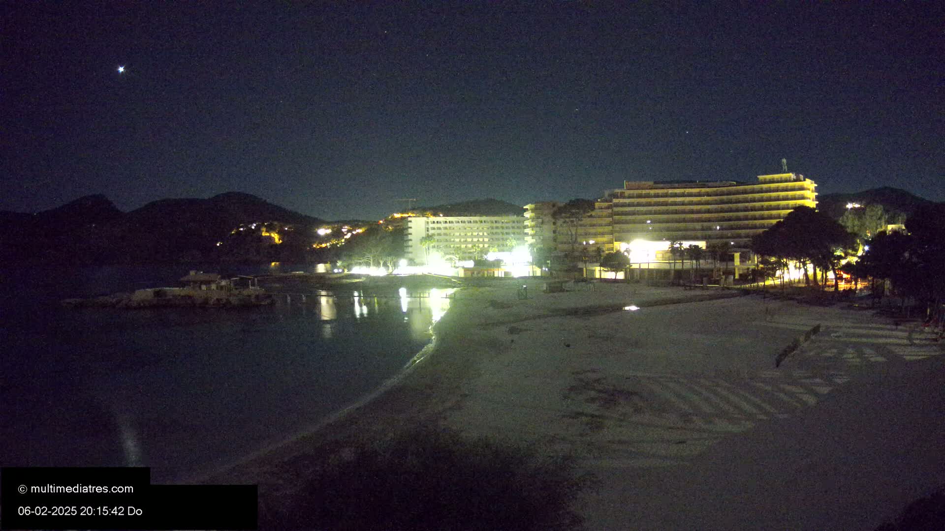 Mallorca, Camp de Mar Beach  Live Cam - Balearic Islands, Spain