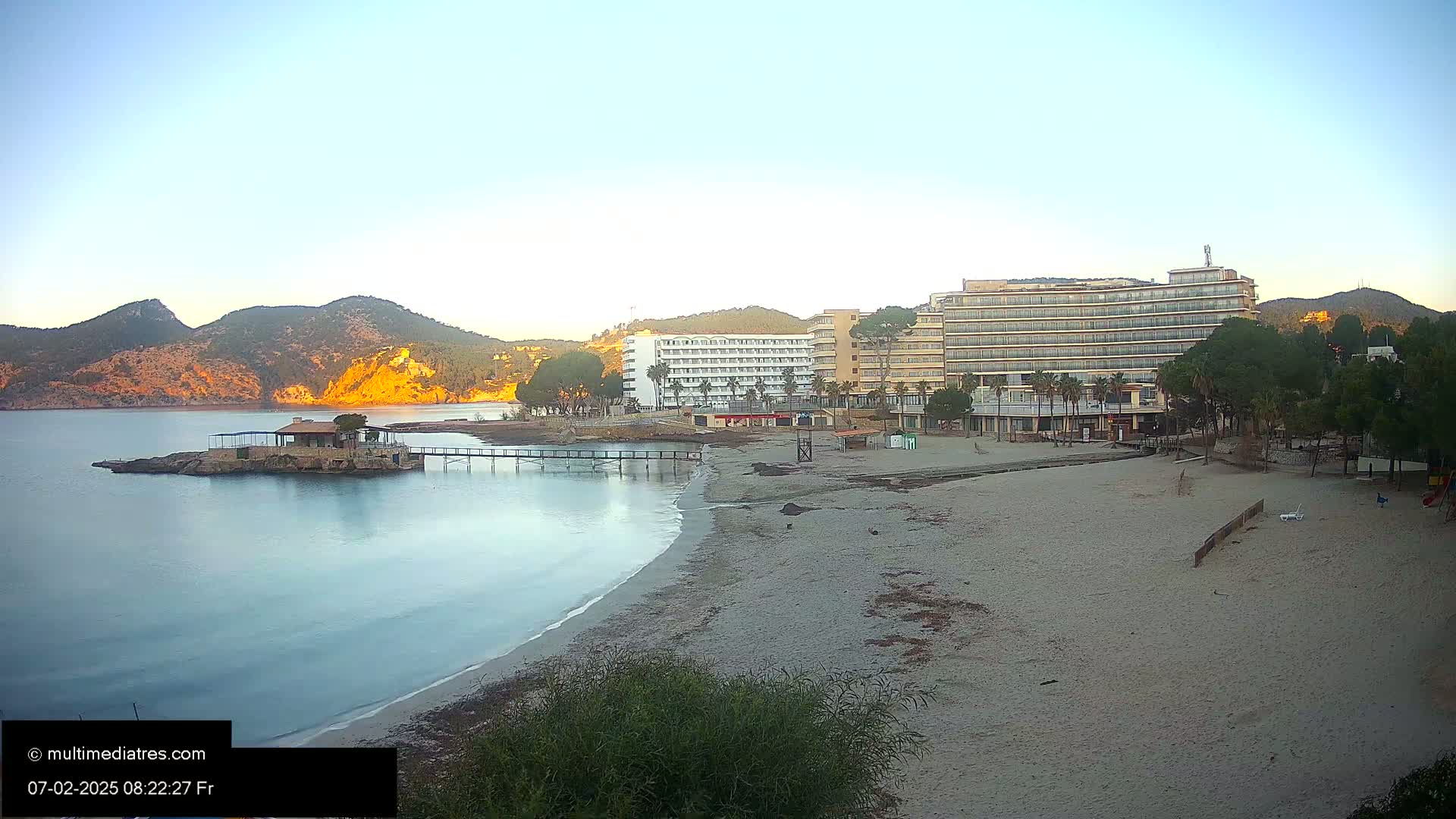 Mallorca, Camp de Mar Beach  Live Cam - Balearic Islands, Spain