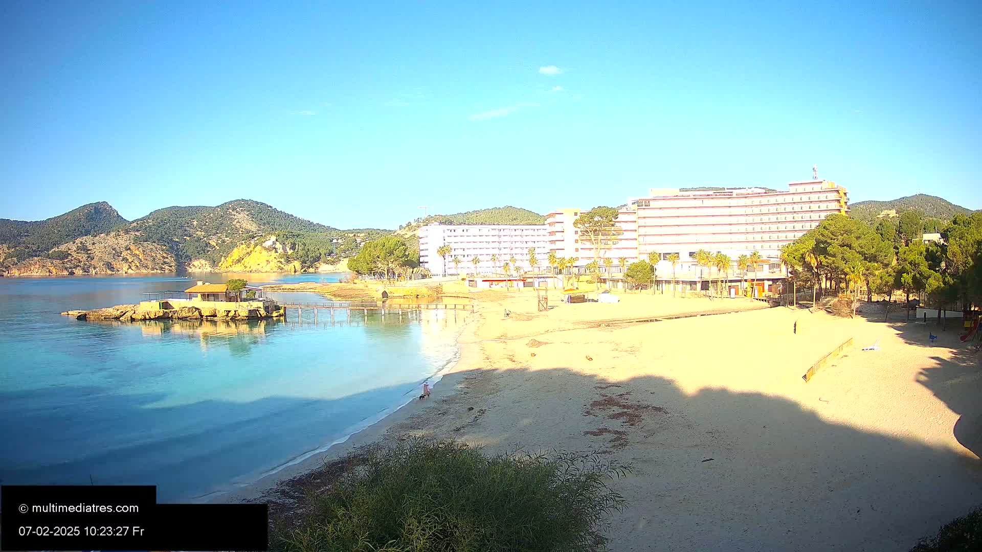 Mallorca, Camp de Mar Beach  Live Cam - Balearic Islands, Spain