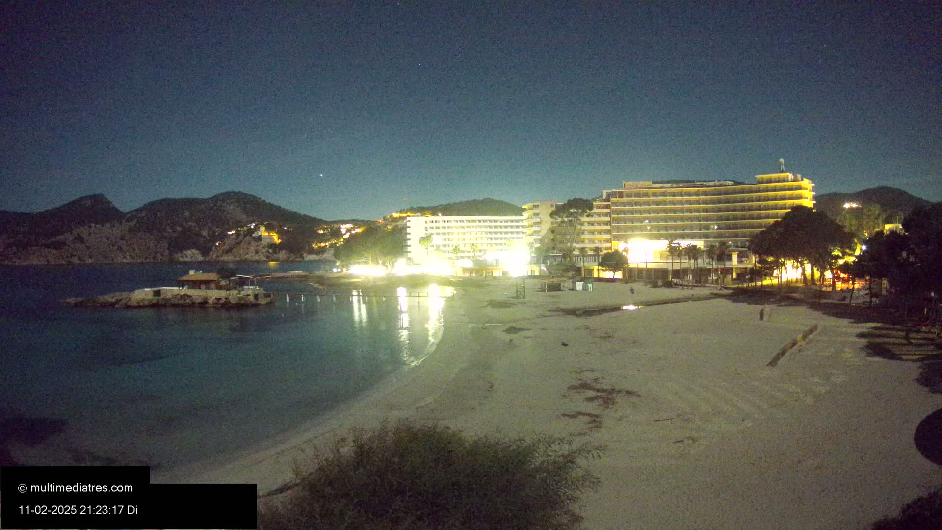 Mallorca, Camp de Mar Beach  Live Cam - Balearic Islands, Spain