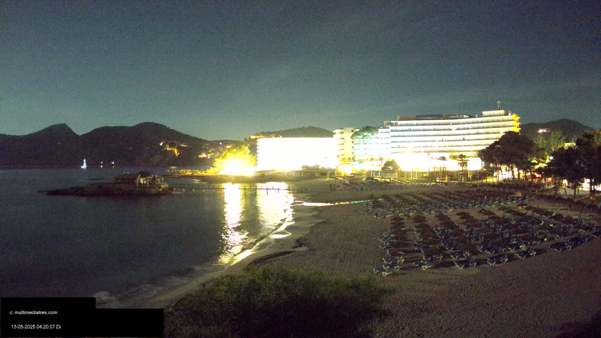 Mallorca, Camp de Mar Beach  Live Cam - Balearic Islands, Spain