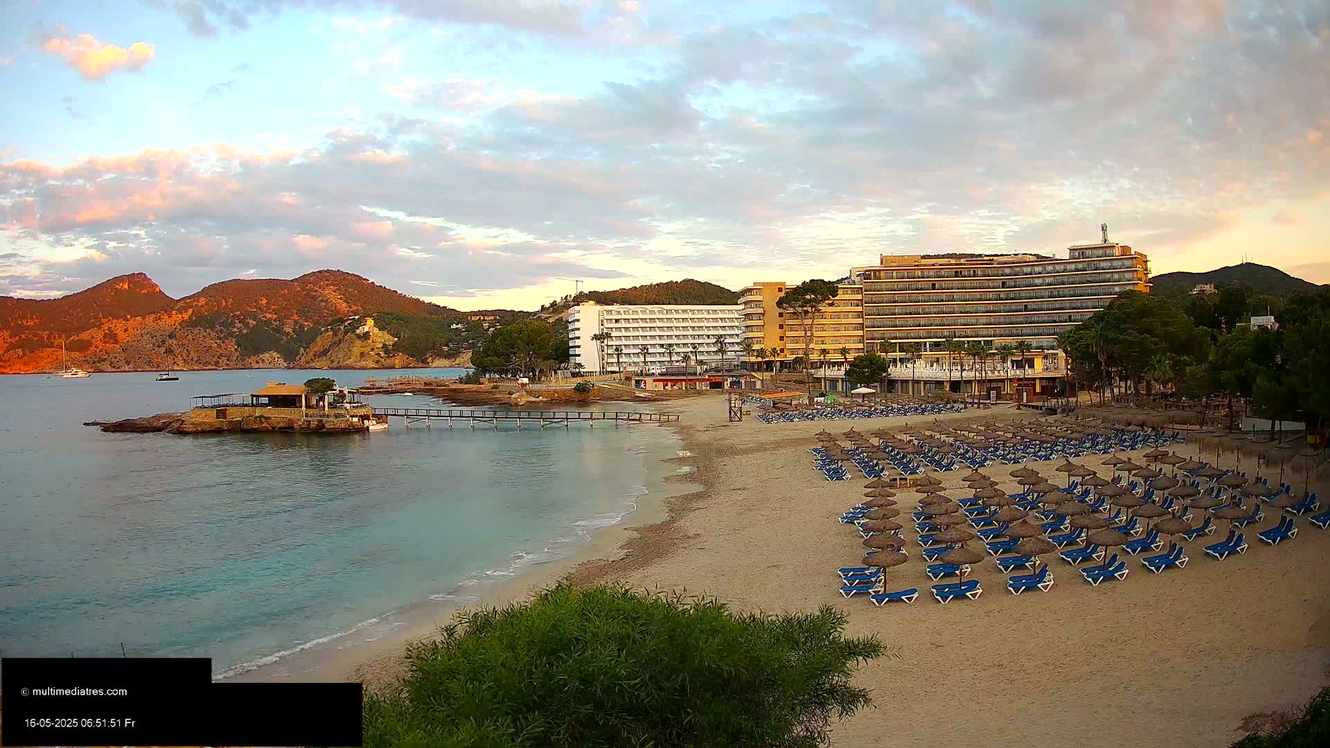 Mallorca, Camp de Mar Beach  Live Cam - Balearic Islands, Spain
