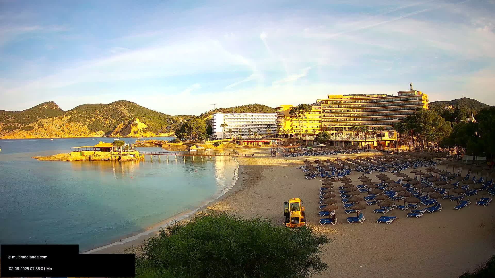 Mallorca, Camp de Mar Beach  Live Cam - Balearic Islands, Spain