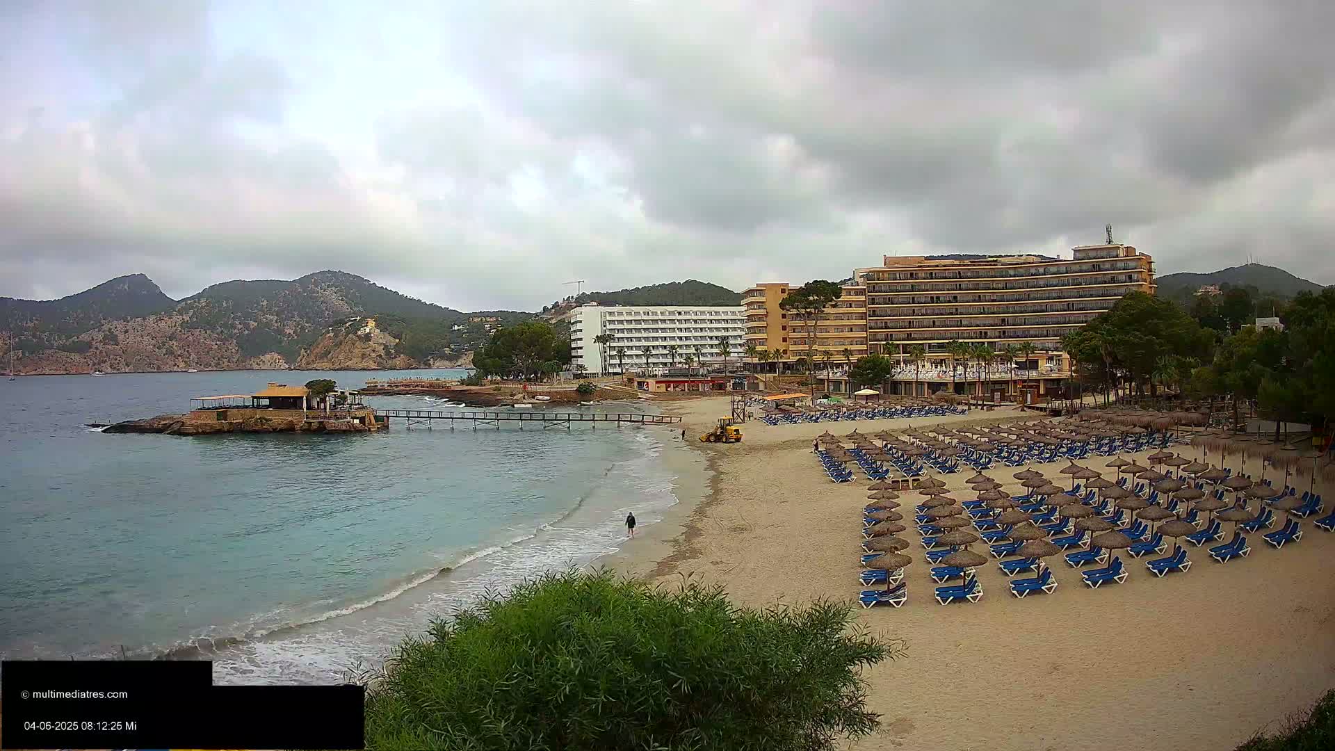 Mallorca, Camp de Mar Beach  Live Cam - Balearic Islands, Spain