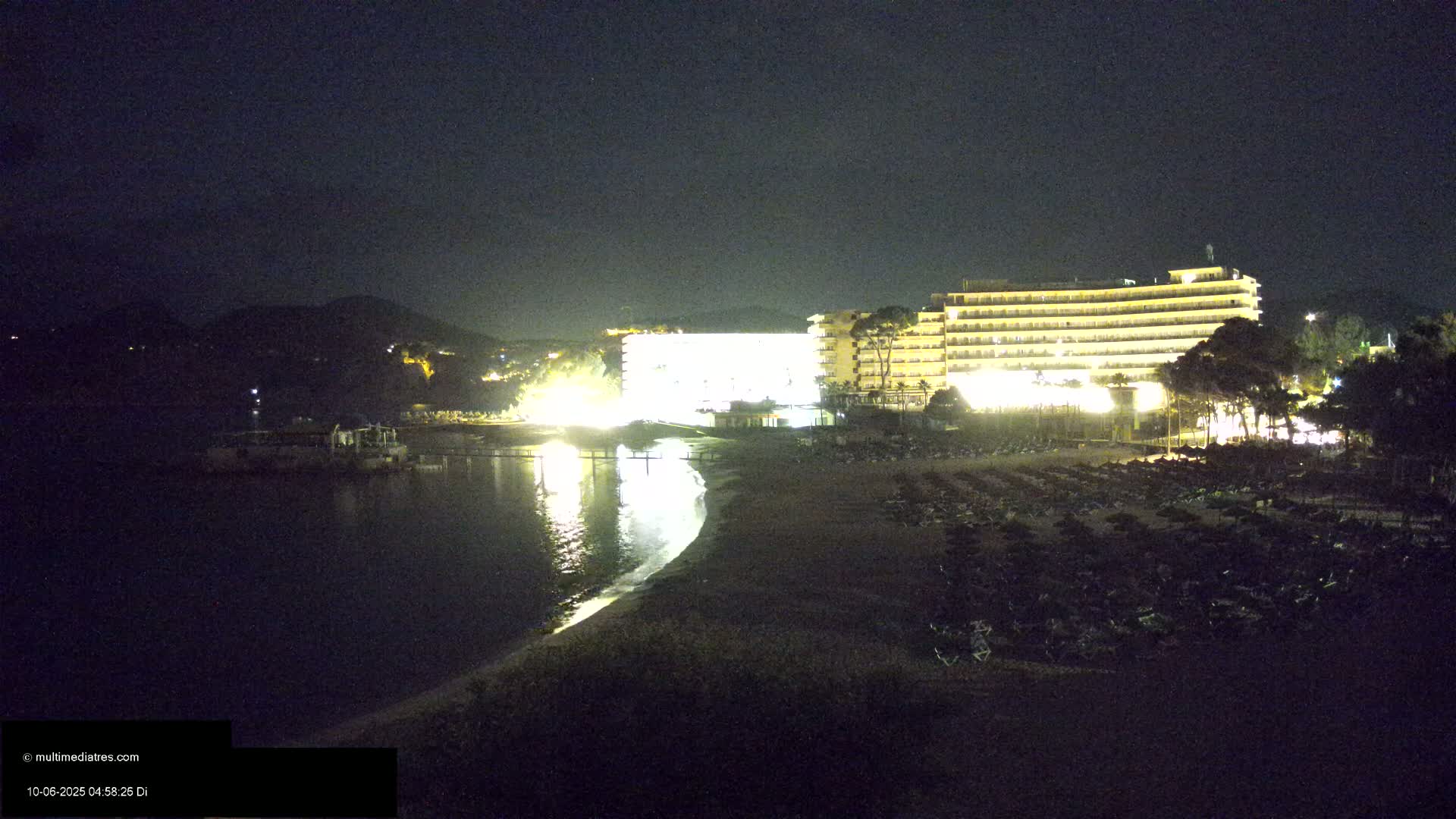 Mallorca, Camp de Mar Beach  Live Cam - Balearic Islands, Spain