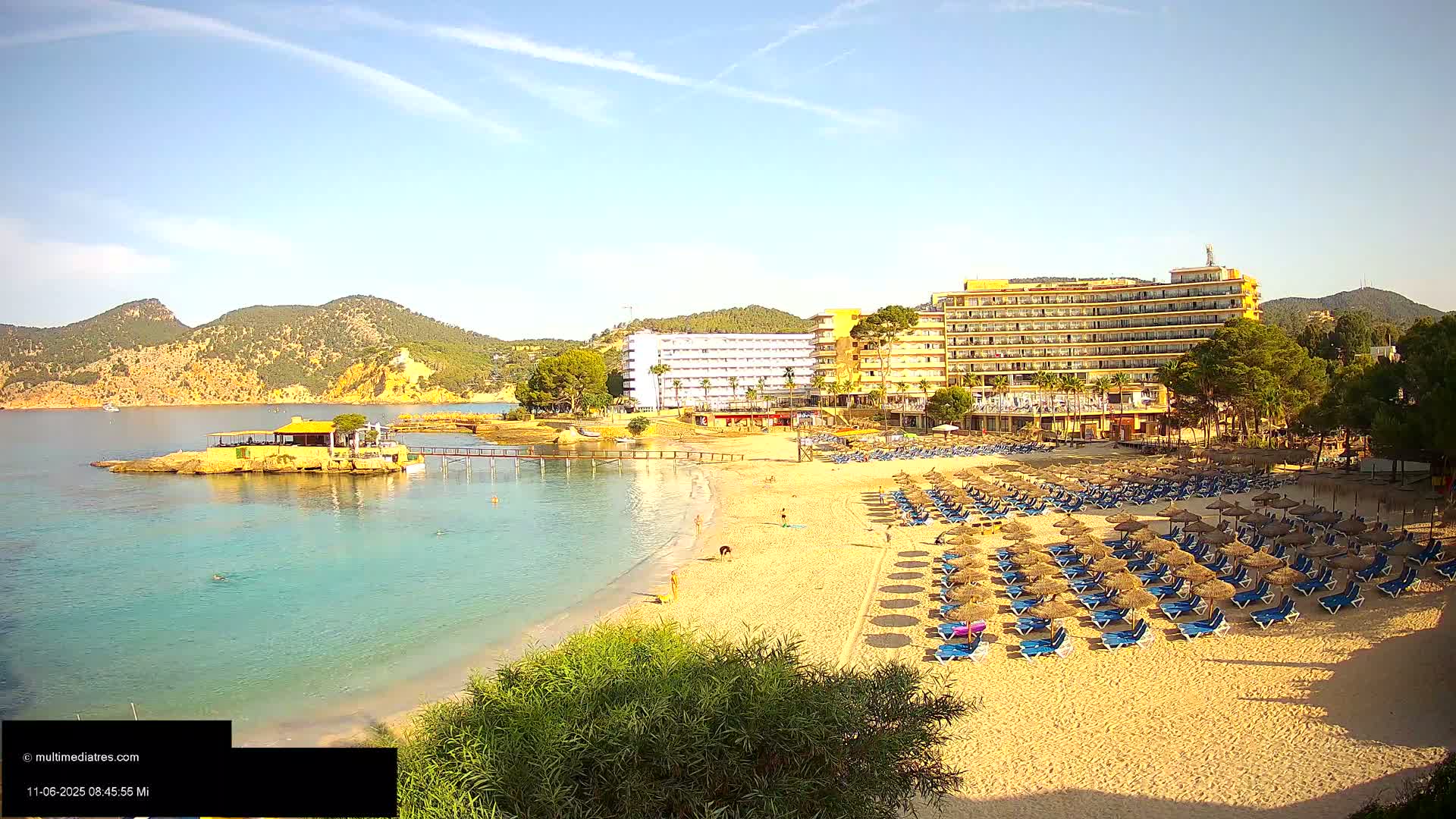Mallorca, Camp de Mar Beach  Live Cam - Balearic Islands, Spain