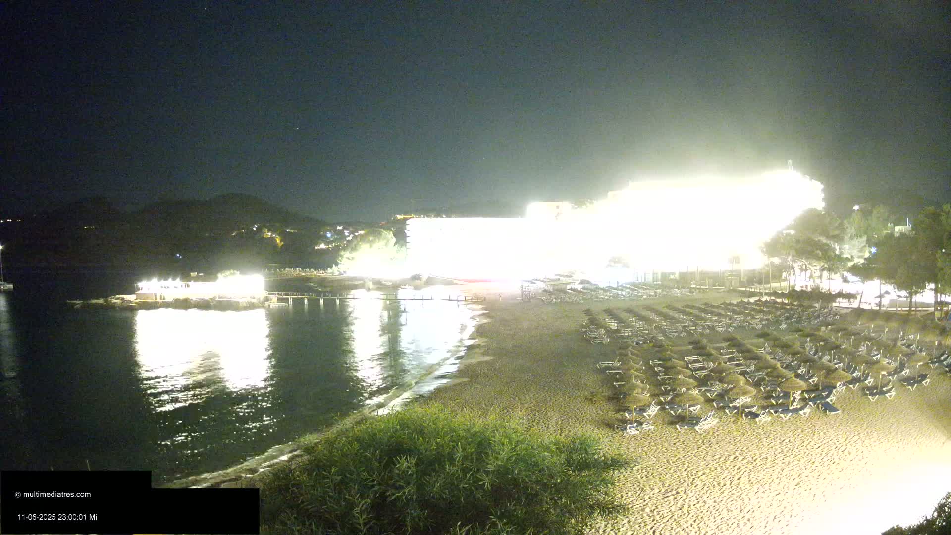 Mallorca, Camp de Mar Beach  Live Cam - Balearic Islands, Spain