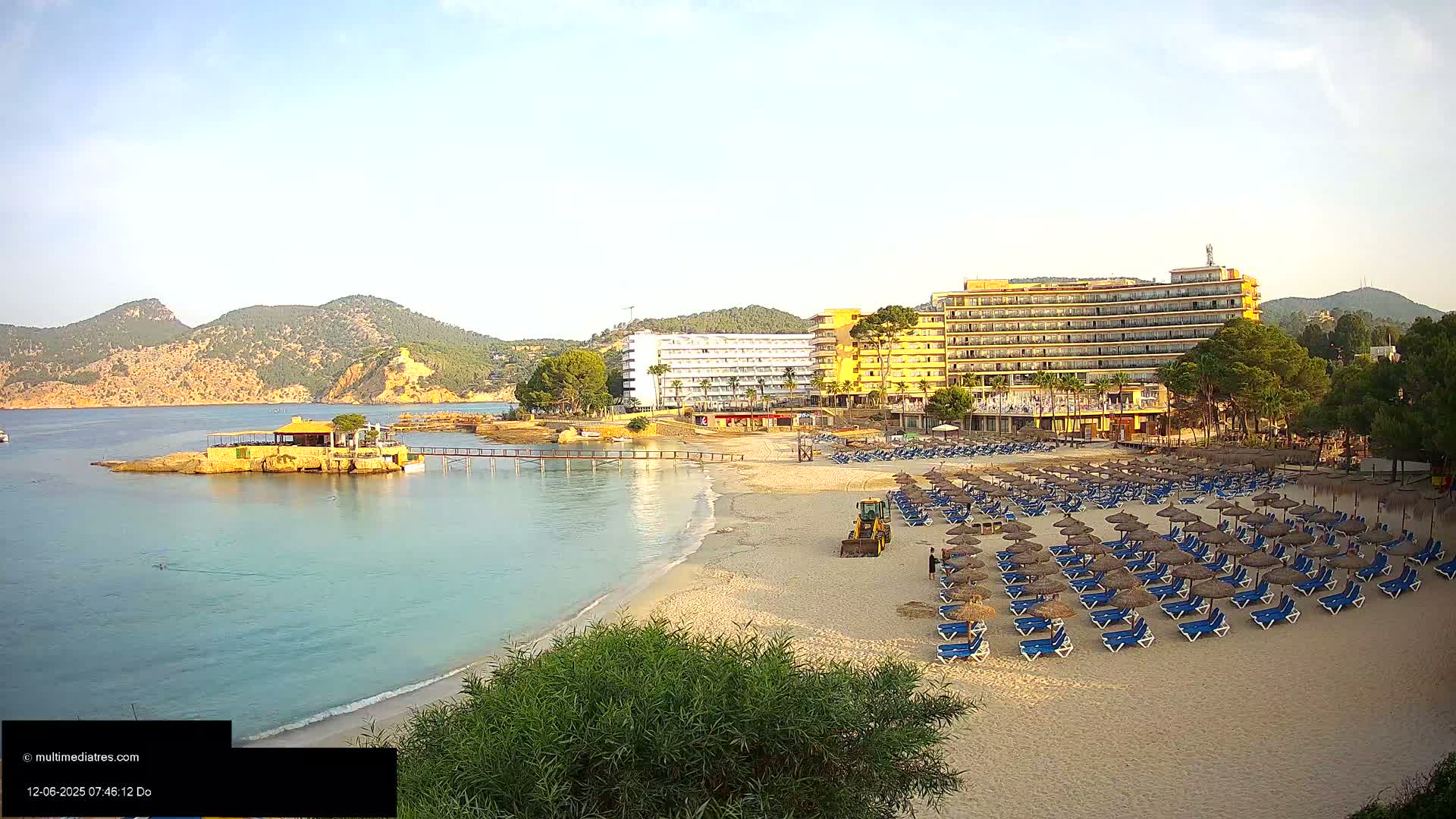 Mallorca, Camp de Mar Beach  Live Cam - Balearic Islands, Spain