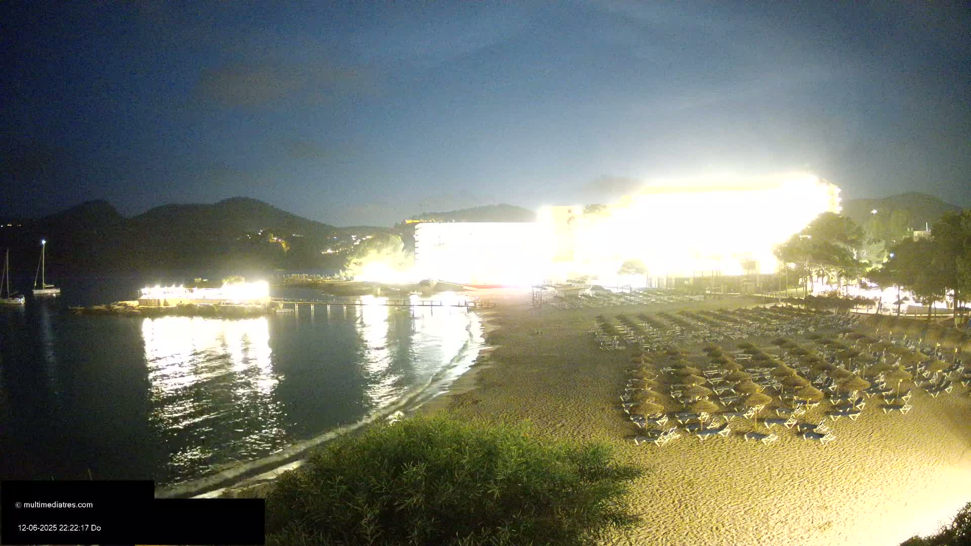 Mallorca, Camp de Mar Beach  Live Cam - Balearic Islands, Spain