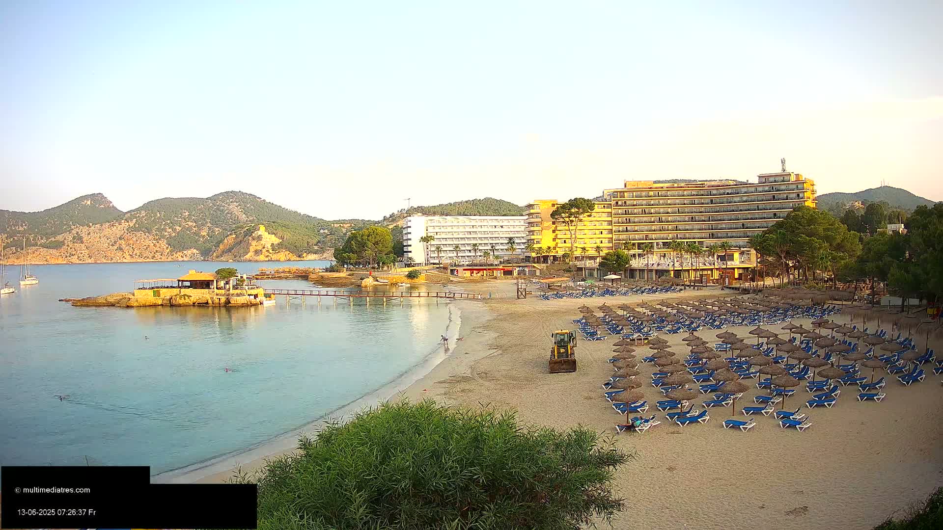 Mallorca, Camp de Mar Beach  Live Cam - Balearic Islands, Spain