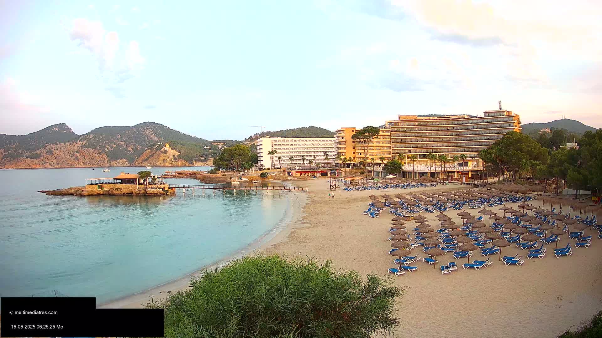 Mallorca, Camp de Mar Beach  Live Cam - Balearic Islands, Spain