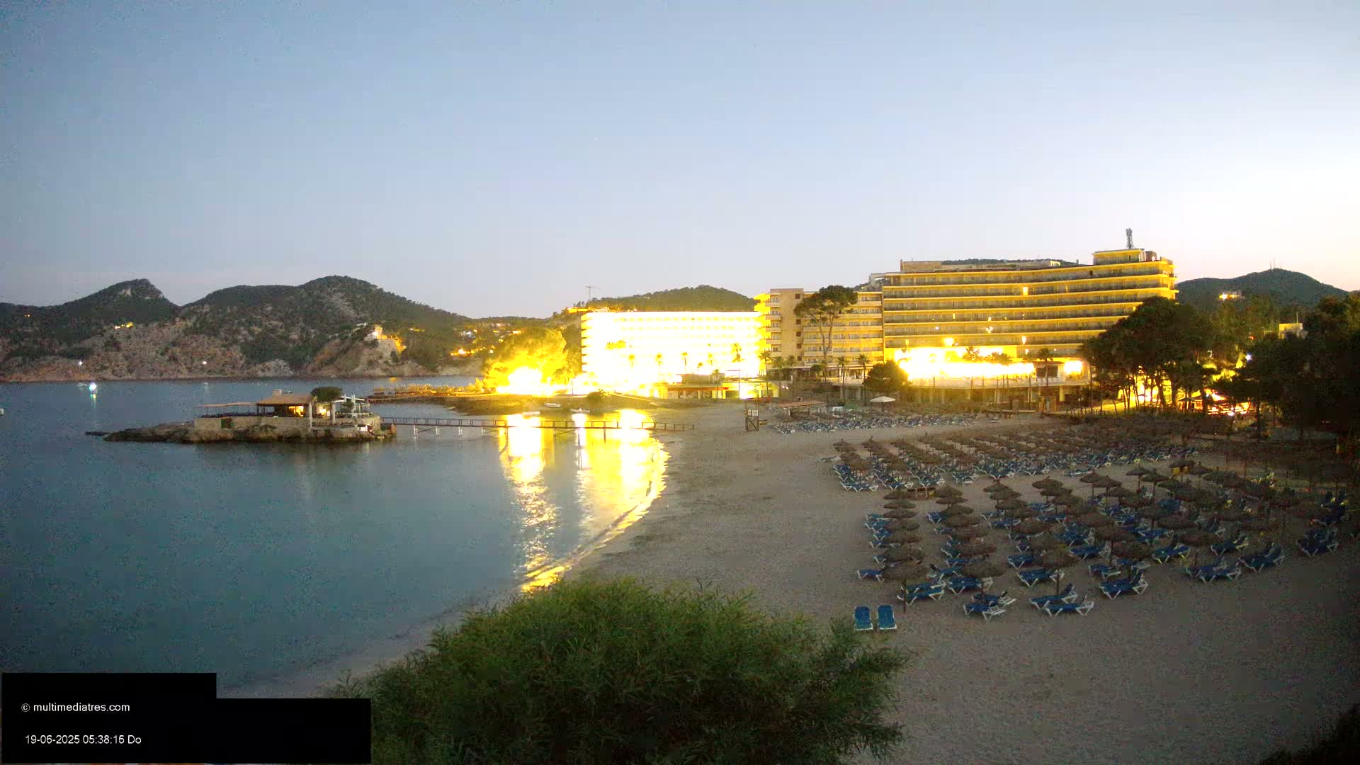 Mallorca, Camp de Mar Beach  Live Cam - Balearic Islands, Spain