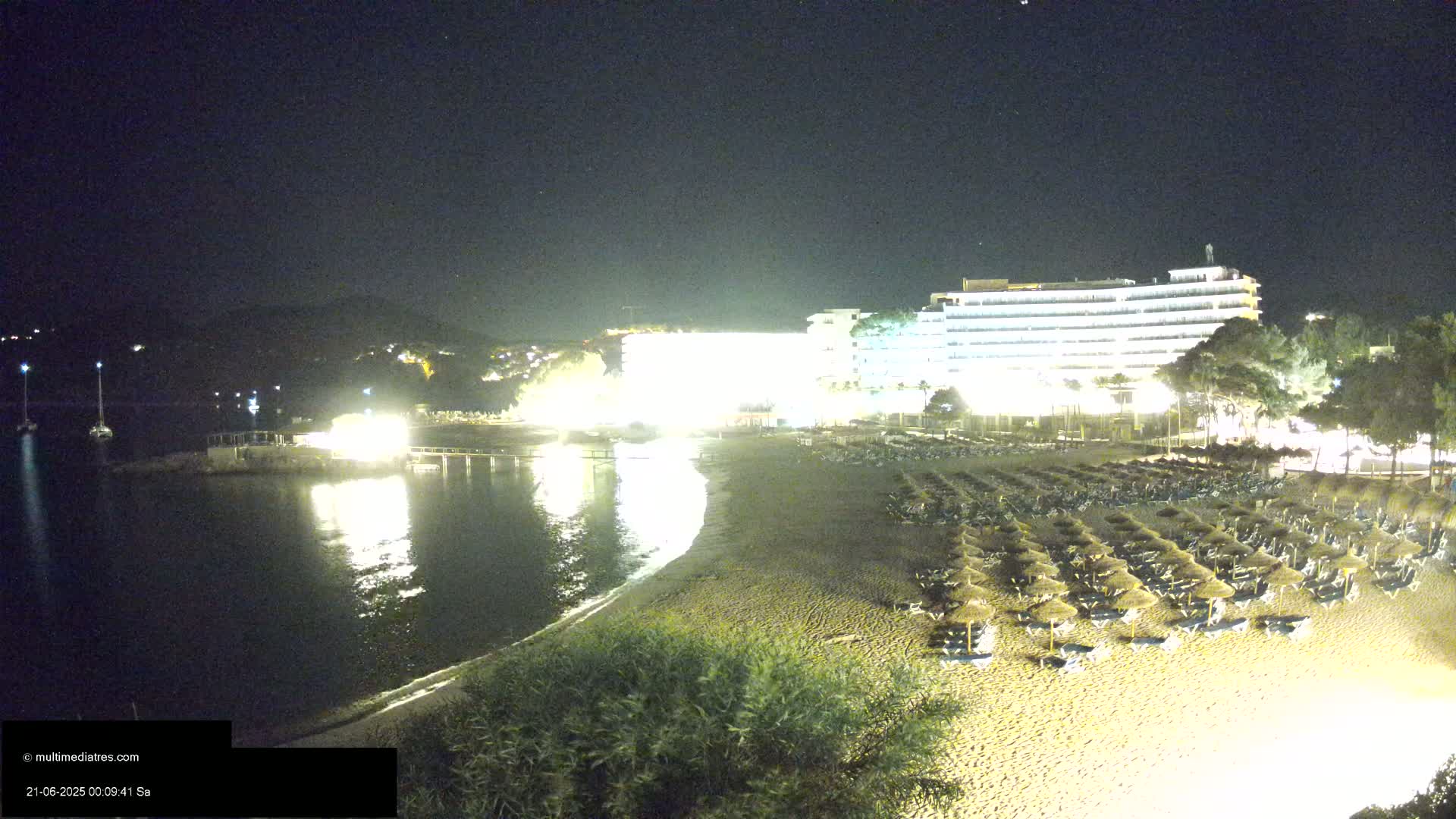 Mallorca, Camp de Mar Beach  Live Cam - Balearic Islands, Spain