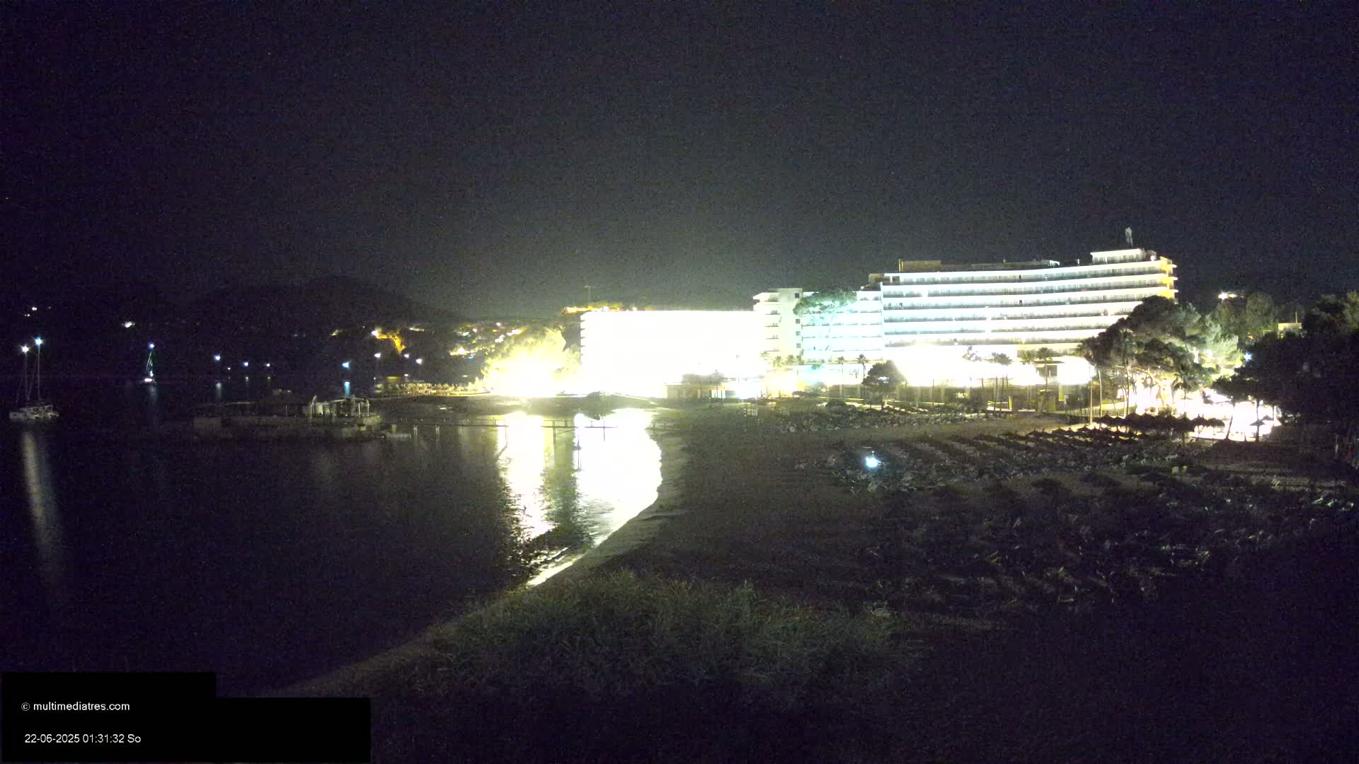 Mallorca, Camp de Mar Beach  Live Cam - Balearic Islands, Spain