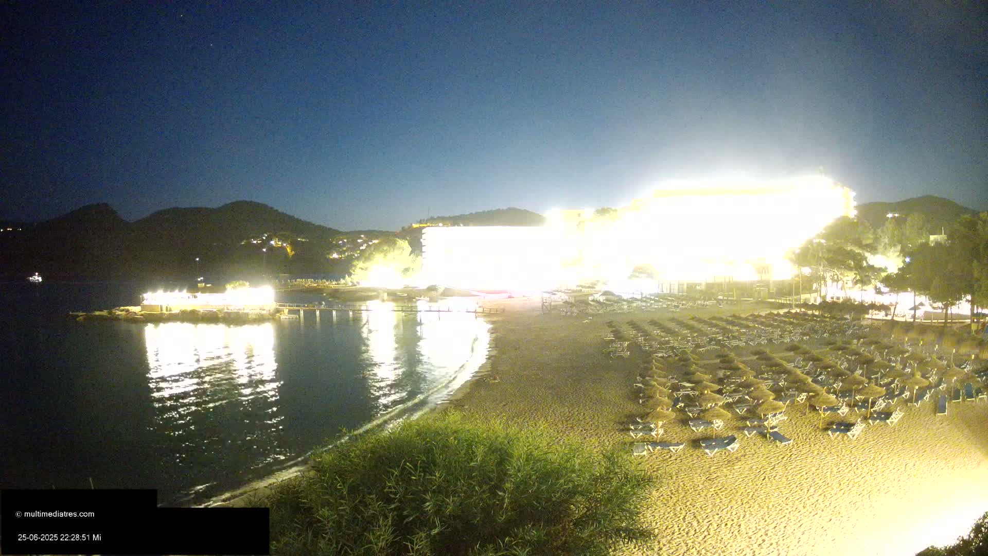 Mallorca, Camp de Mar Beach  Live Cam - Balearic Islands, Spain