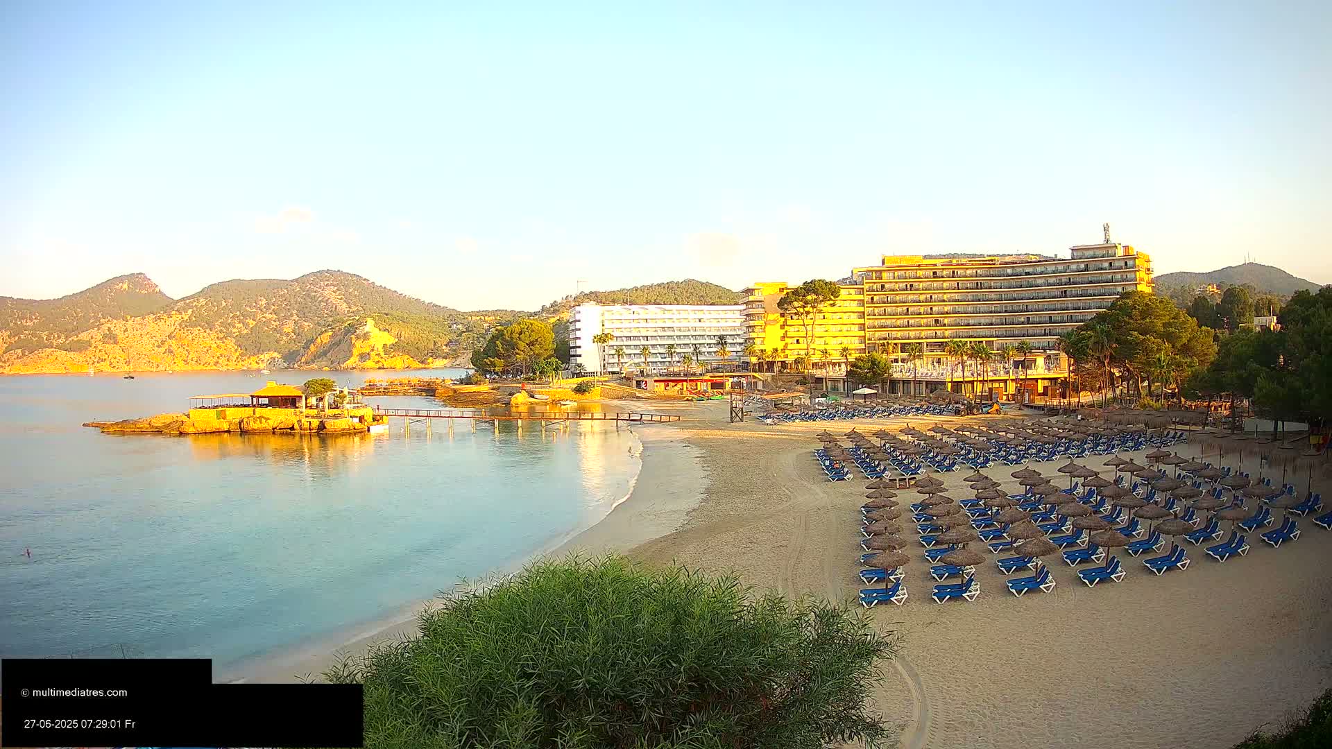 Mallorca, Camp de Mar Beach  Live Cam - Balearic Islands, Spain