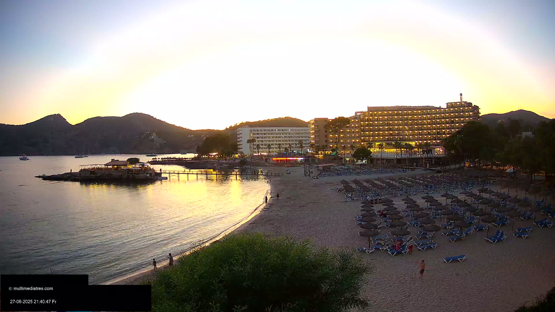 Mallorca, Camp de Mar Beach  Live Cam - Balearic Islands, Spain