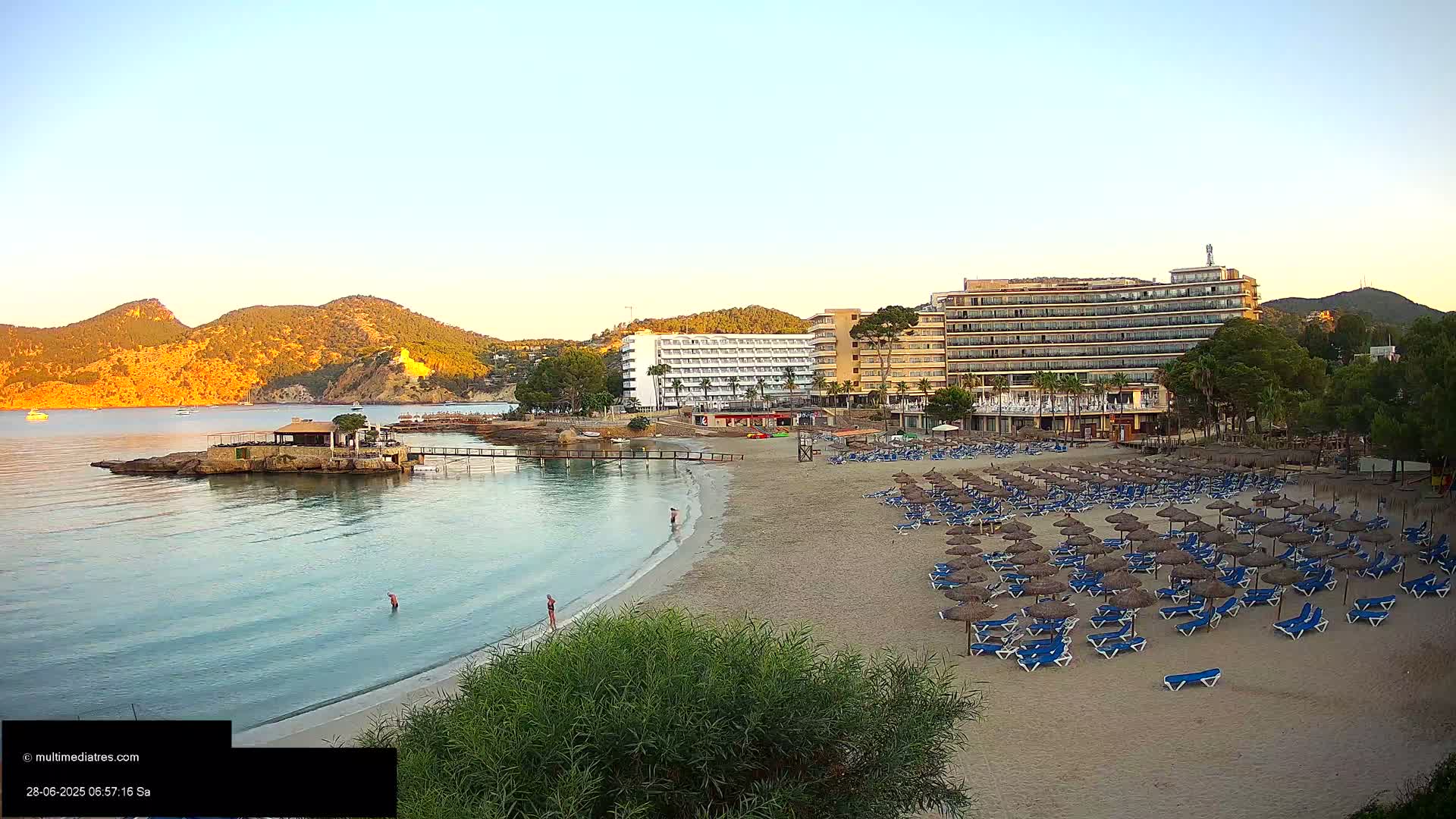 Mallorca, Camp de Mar Beach  Live Cam - Balearic Islands, Spain
