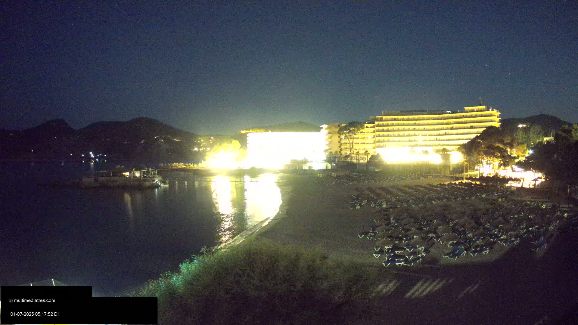 Mallorca, Camp de Mar Beach  Live Cam - Balearic Islands, Spain
