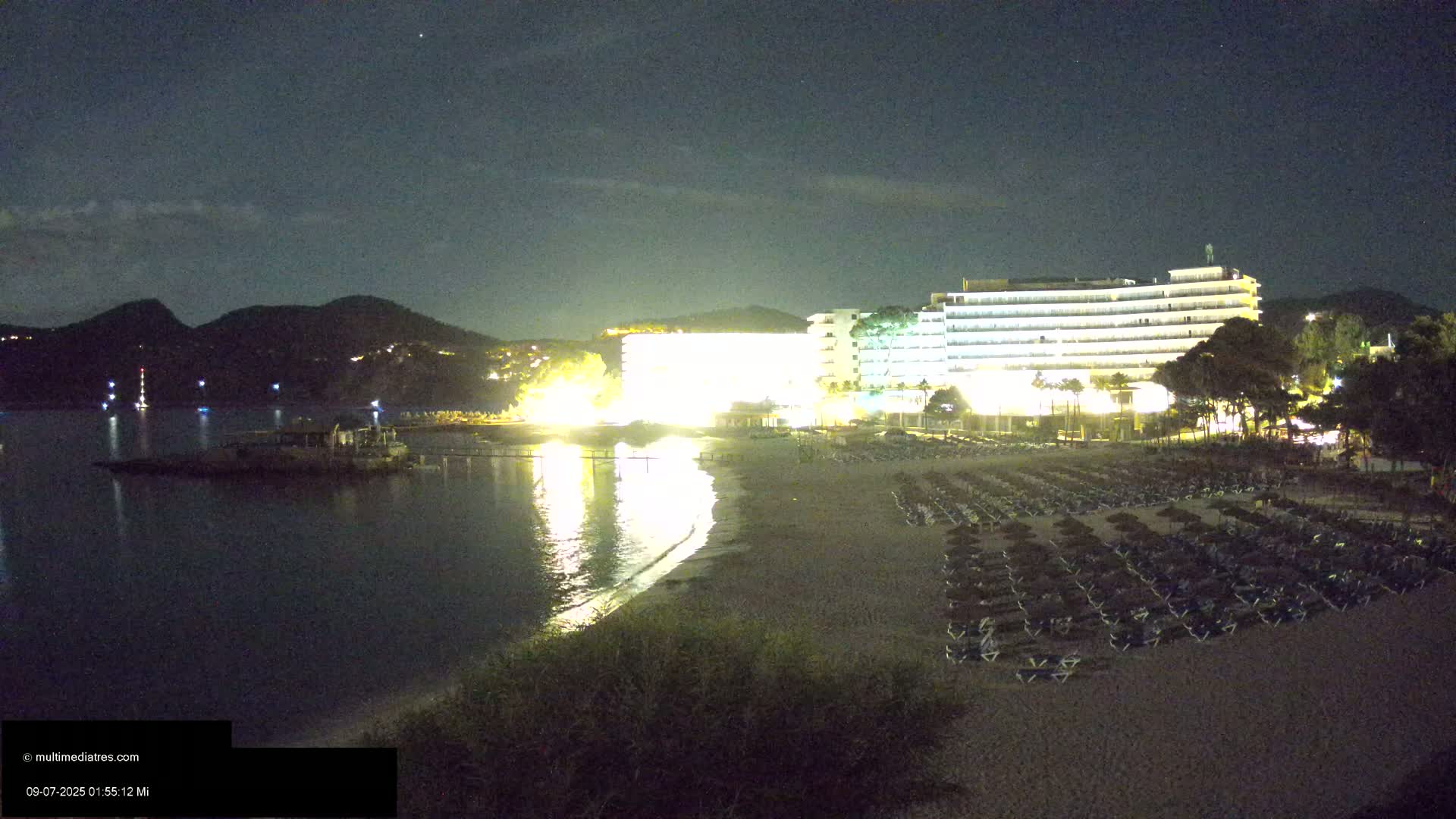 Mallorca, Camp de Mar Beach  Live Cam - Balearic Islands, Spain