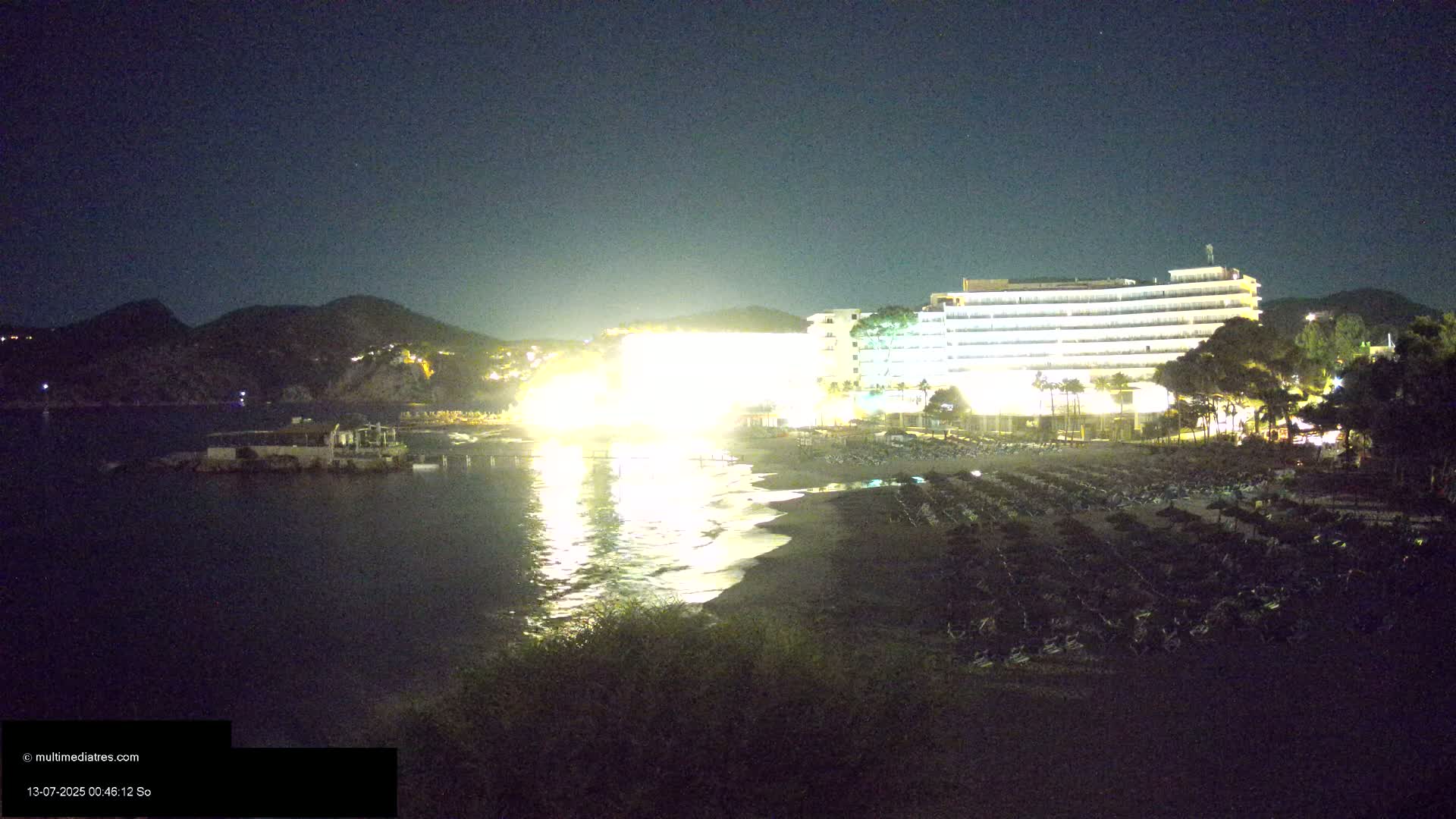 Mallorca, Camp de Mar Beach  Live Cam - Balearic Islands, Spain