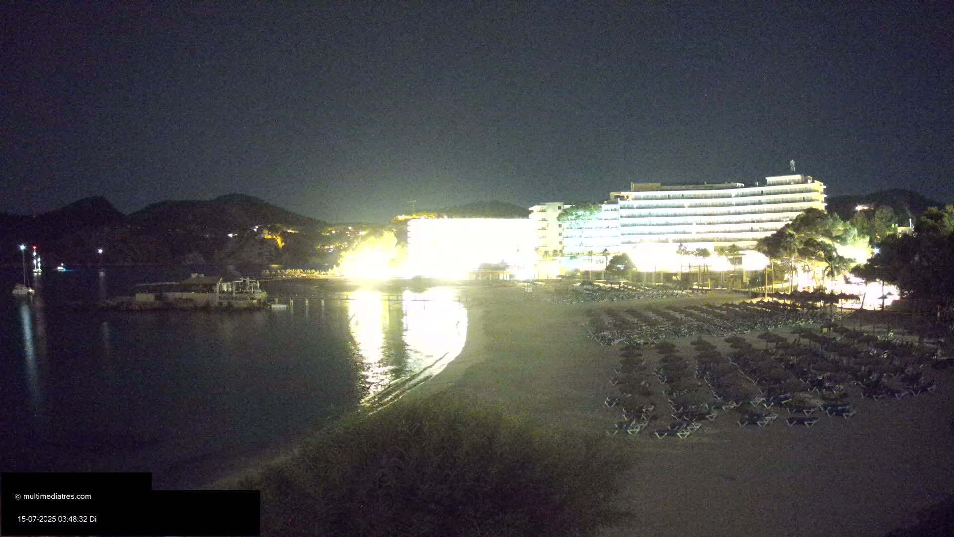 Mallorca, Camp de Mar Beach  Live Cam - Balearic Islands, Spain