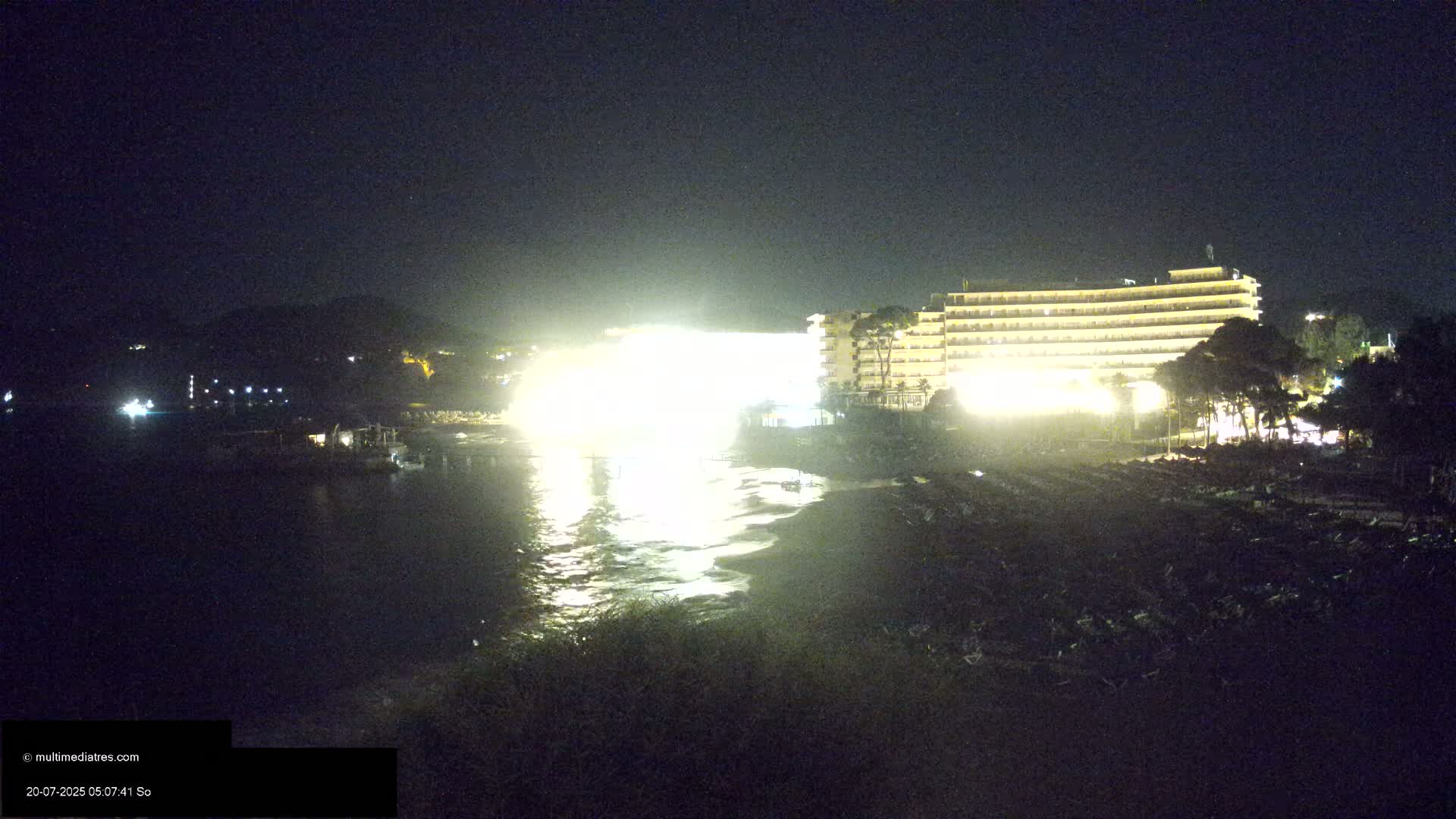 Mallorca, Camp de Mar Beach  Live Cam - Balearic Islands, Spain
