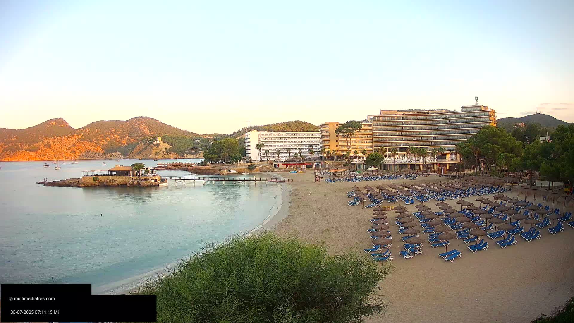Mallorca, Camp de Mar Beach  Live Cam - Balearic Islands, Spain