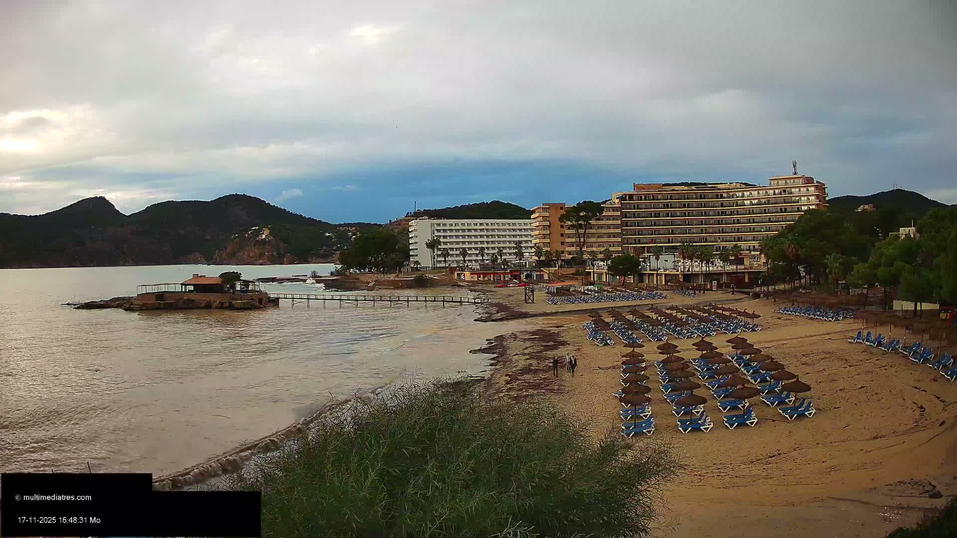 Mallorca, Camp de Mar Beach  Live Cam - Balearic Islands, Spain