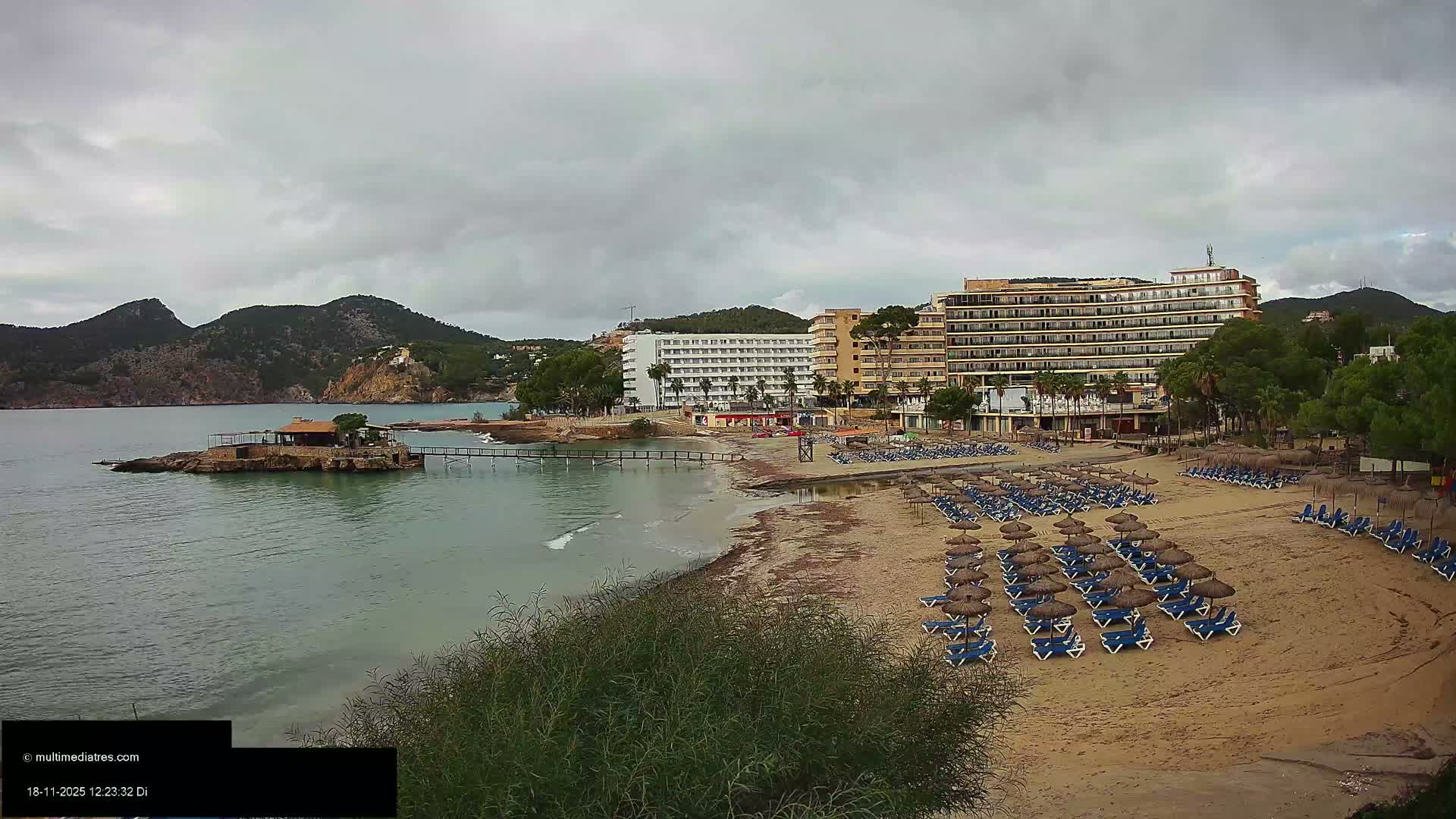 Mallorca, Camp de Mar Beach  Live Cam - Balearic Islands, Spain
