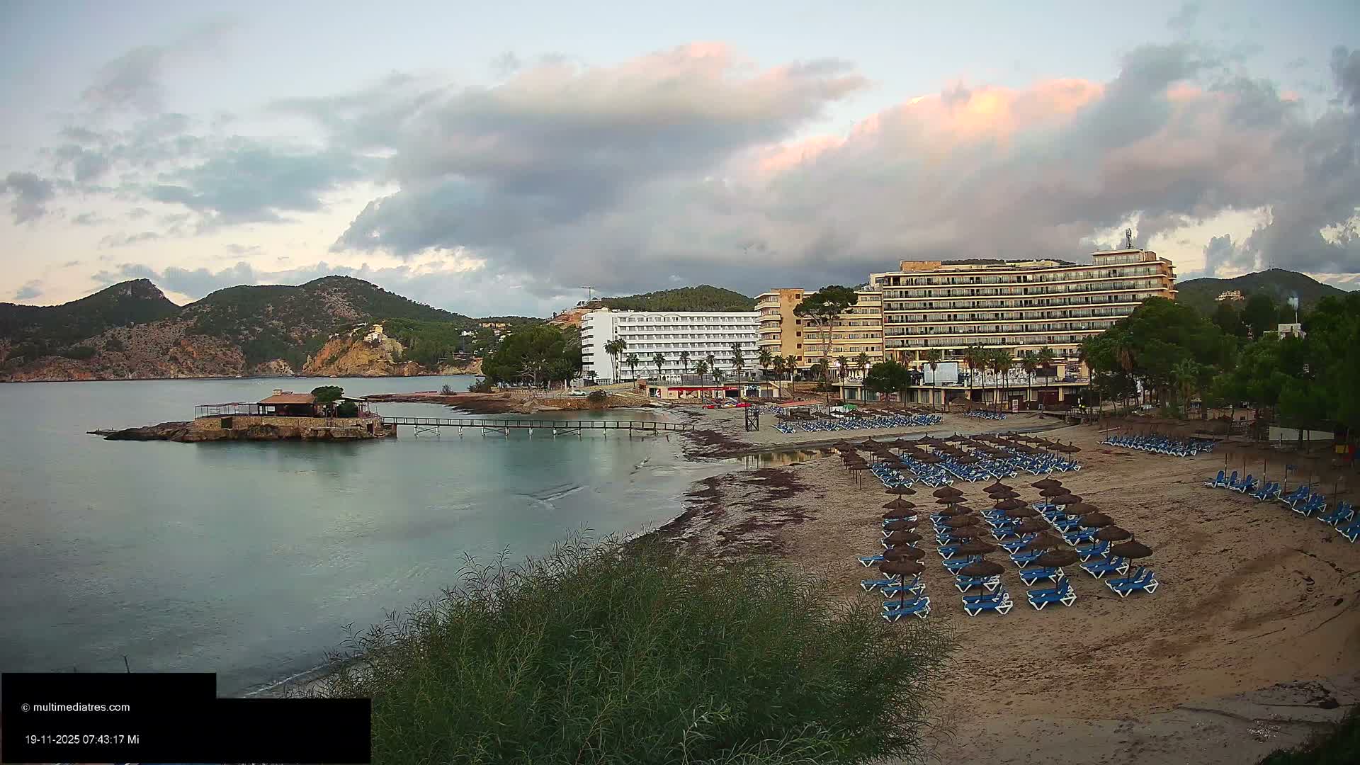 Mallorca, Camp de Mar Beach  Live Cam - Balearic Islands, Spain