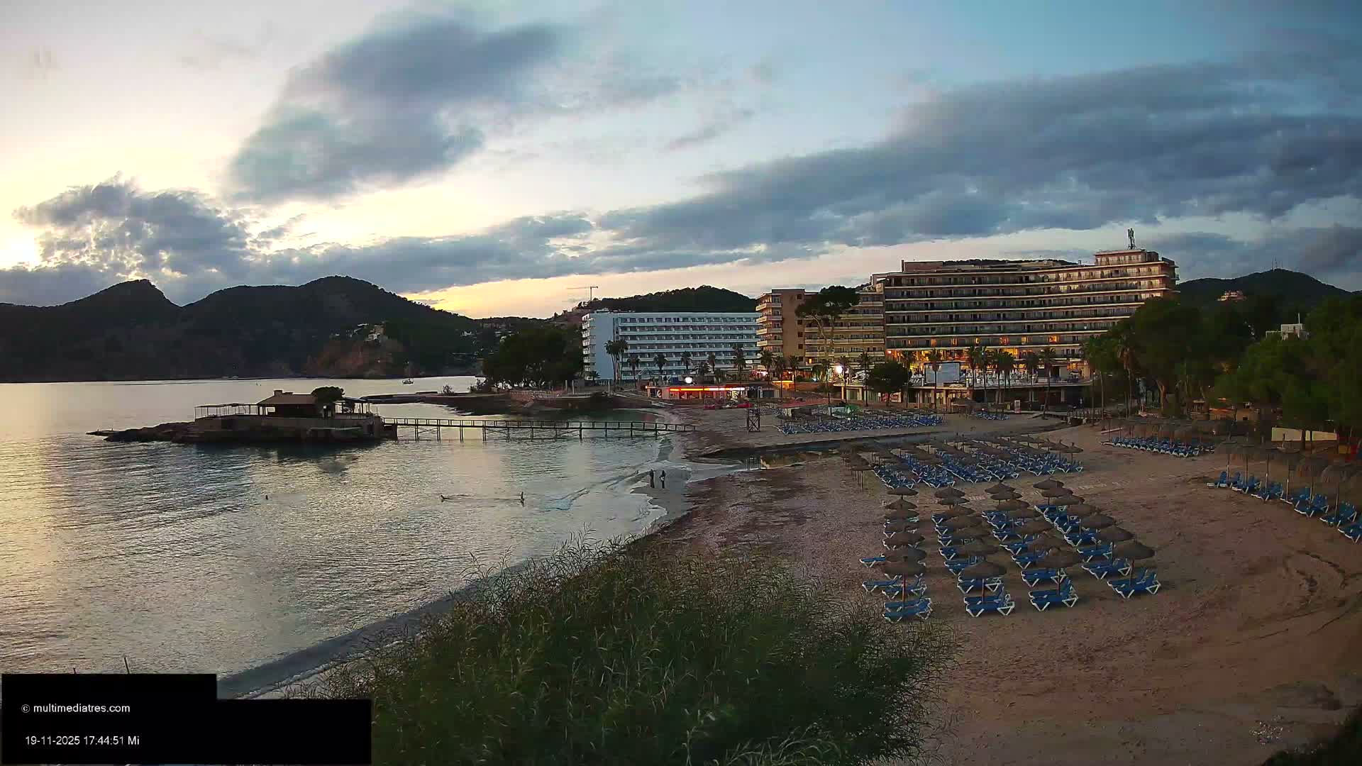 Mallorca, Camp de Mar Beach  Live Cam - Balearic Islands, Spain