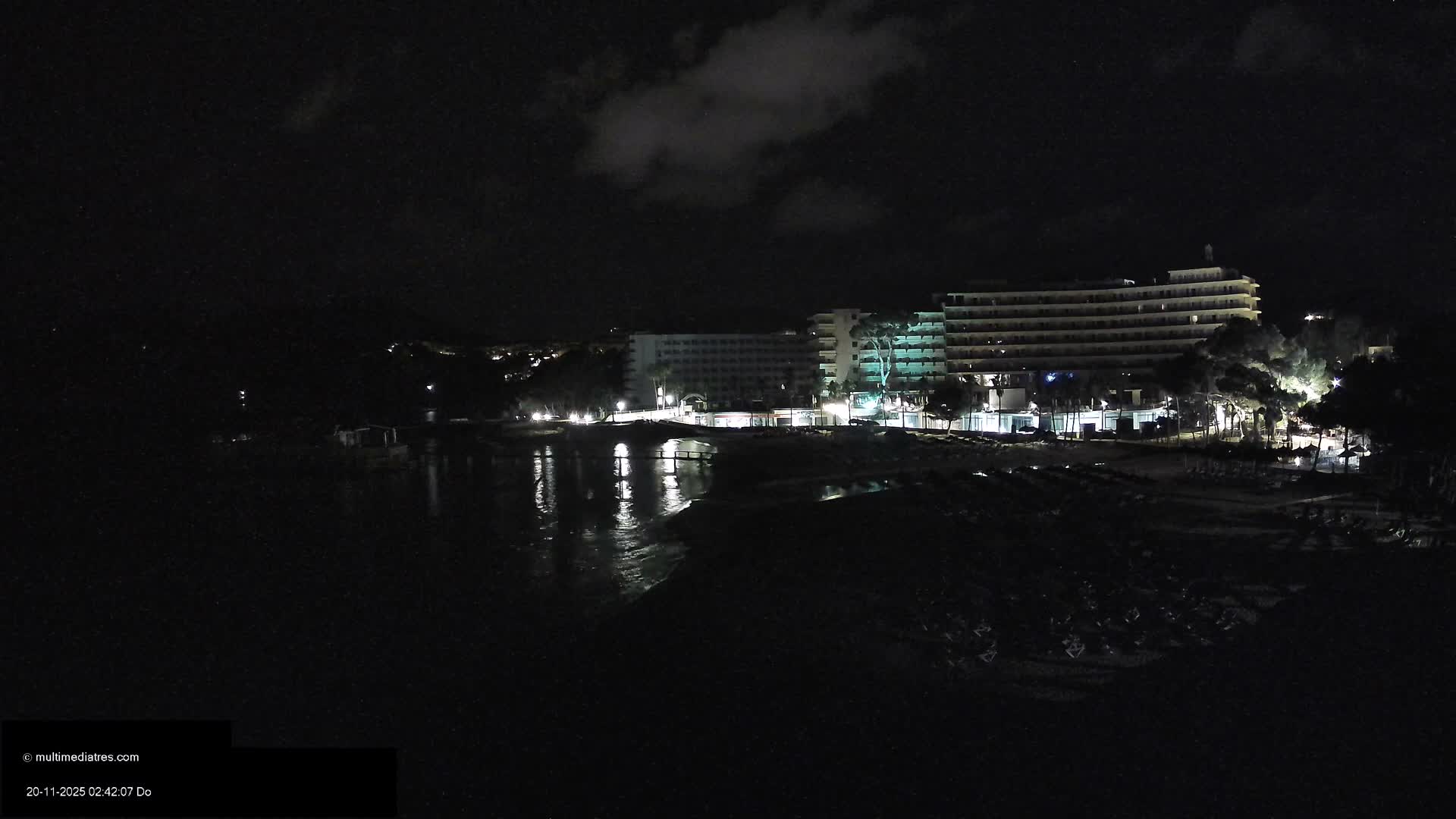 Mallorca, Camp de Mar Beach  Live Cam - Balearic Islands, Spain