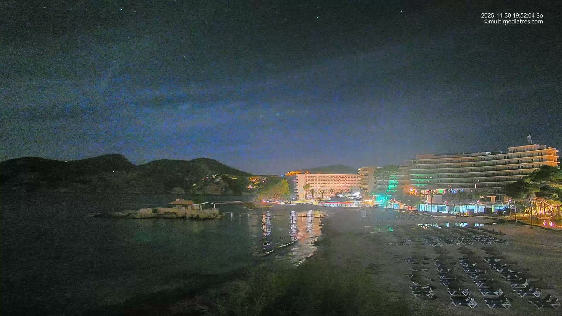 Mallorca, Camp de Mar Beach  Live Cam - Balearic Islands, Spain