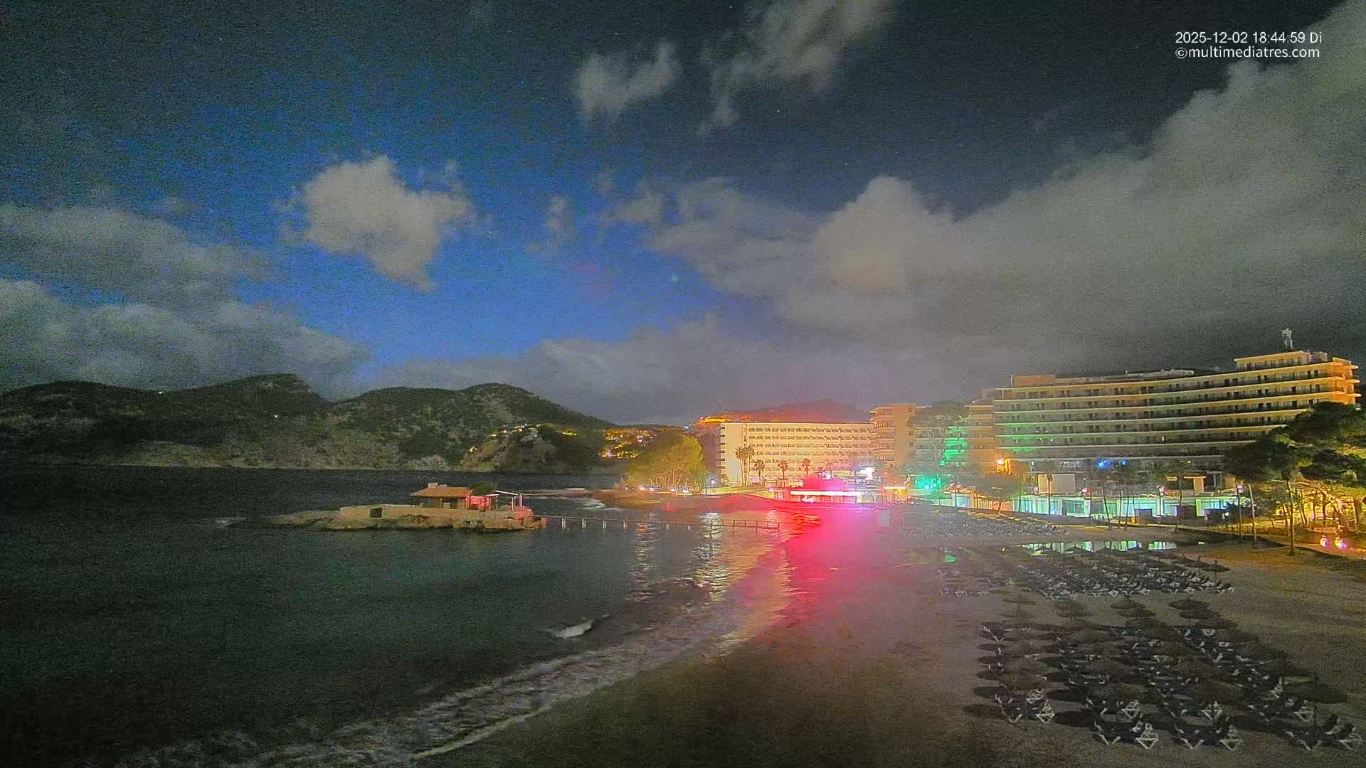 Mallorca, Camp de Mar Beach  Live Cam - Balearic Islands, Spain