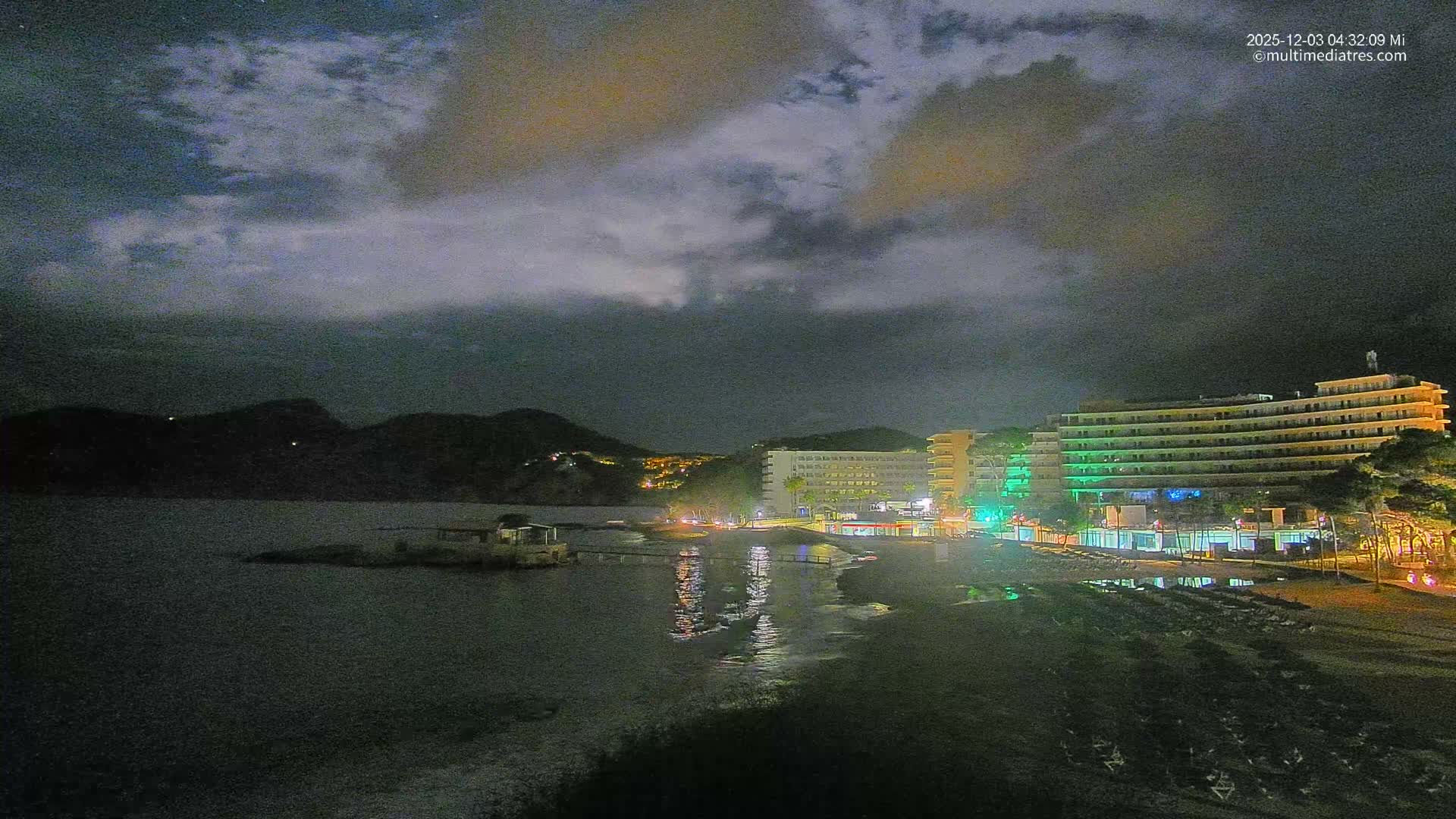 Mallorca, Camp de Mar Beach  Live Cam - Balearic Islands, Spain