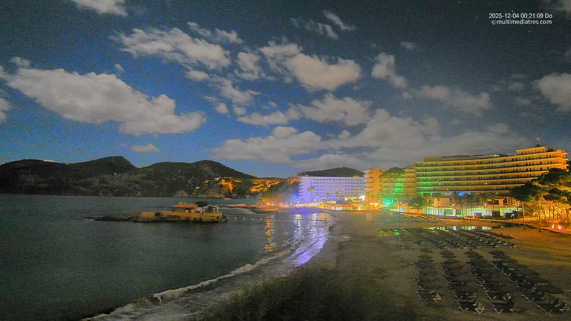 Mallorca, Camp de Mar Beach  Live Cam - Balearic Islands, Spain