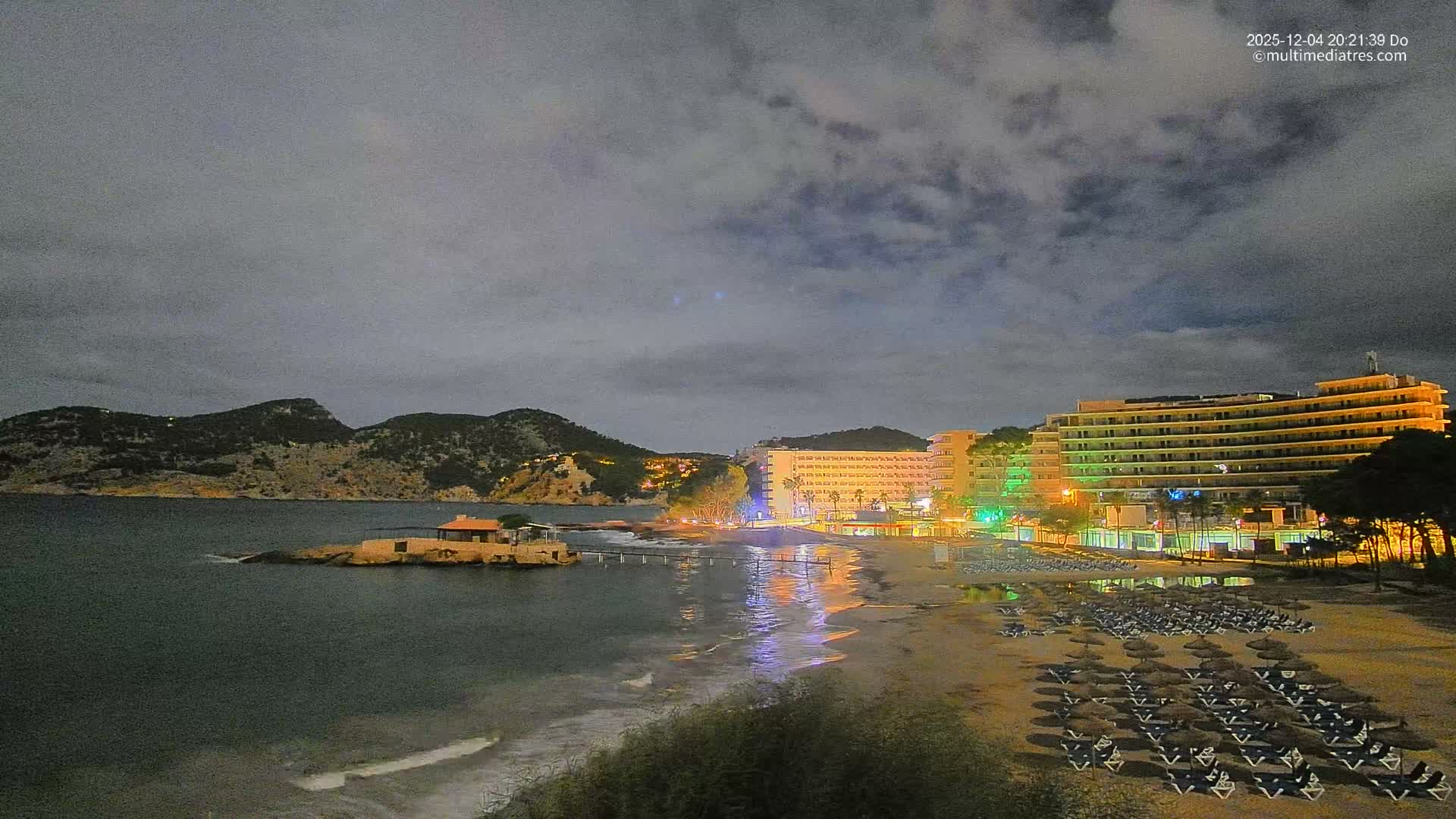 Mallorca, Camp de Mar Beach  Live Cam - Balearic Islands, Spain