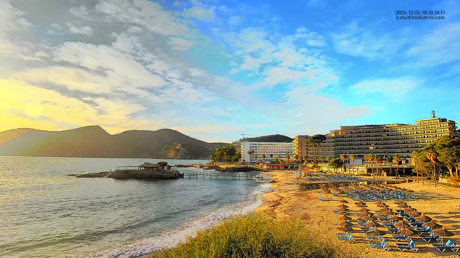 Mallorca, Camp de Mar Beach  Live Cam - Balearic Islands, Spain