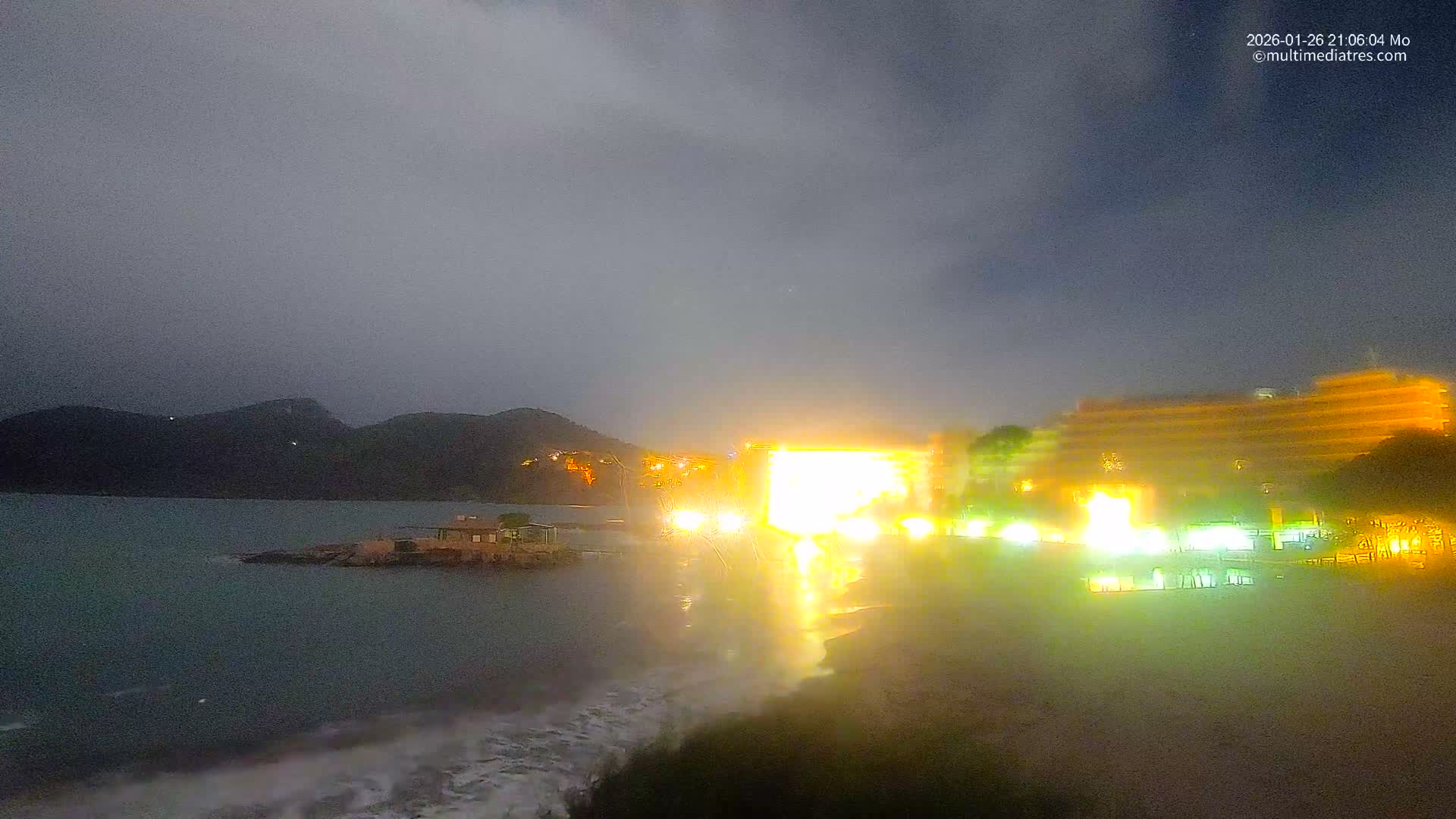 Mallorca, Camp de Mar Beach  Live Cam - Balearic Islands, Spain