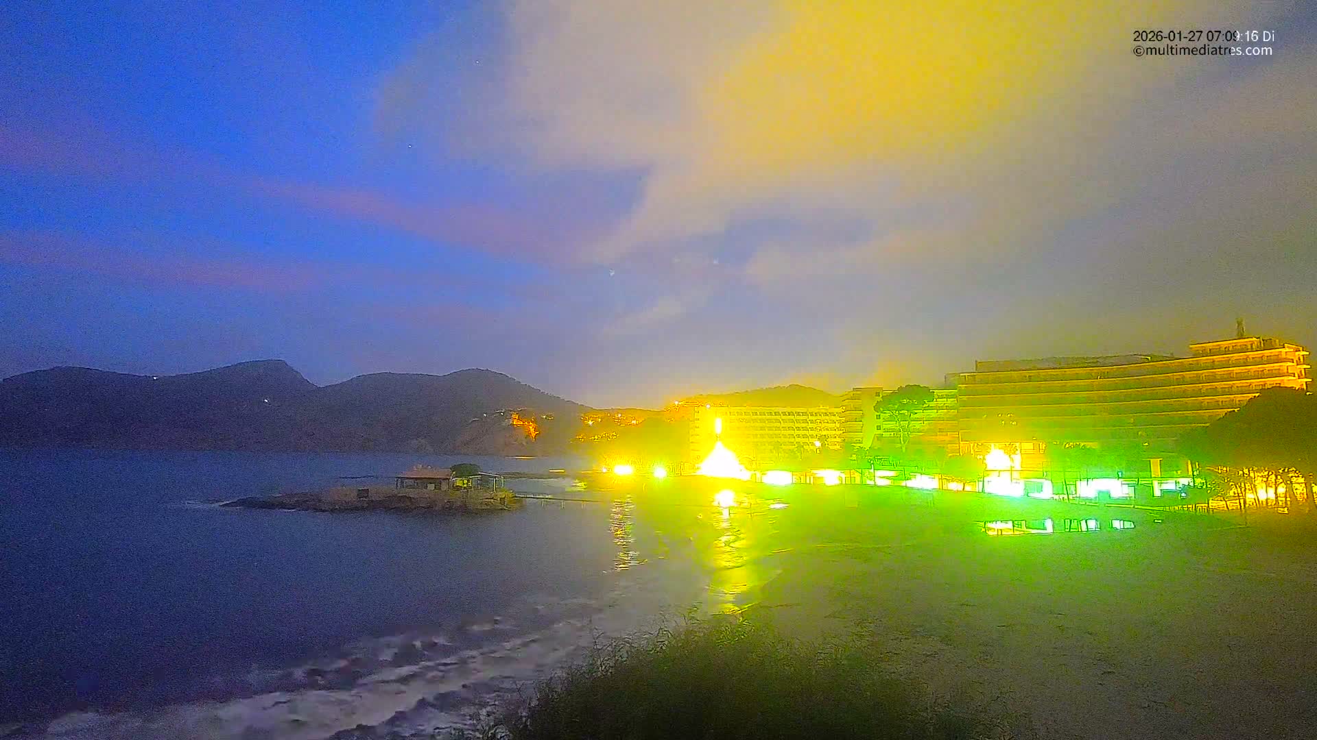 Mallorca, Camp de Mar Beach  Live Cam - Balearic Islands, Spain