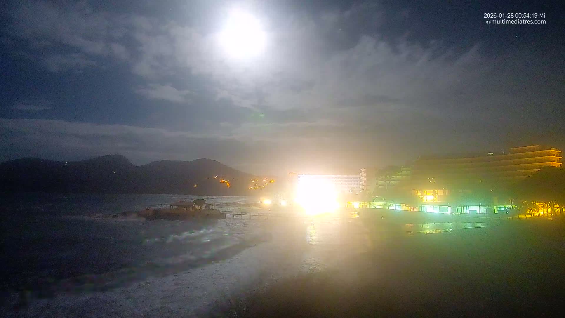 Mallorca, Camp de Mar Beach  Live Cam - Balearic Islands, Spain