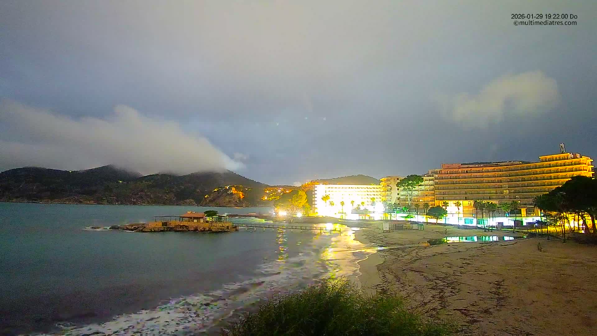 Mallorca, Camp de Mar Beach  Live Cam - Balearic Islands, Spain