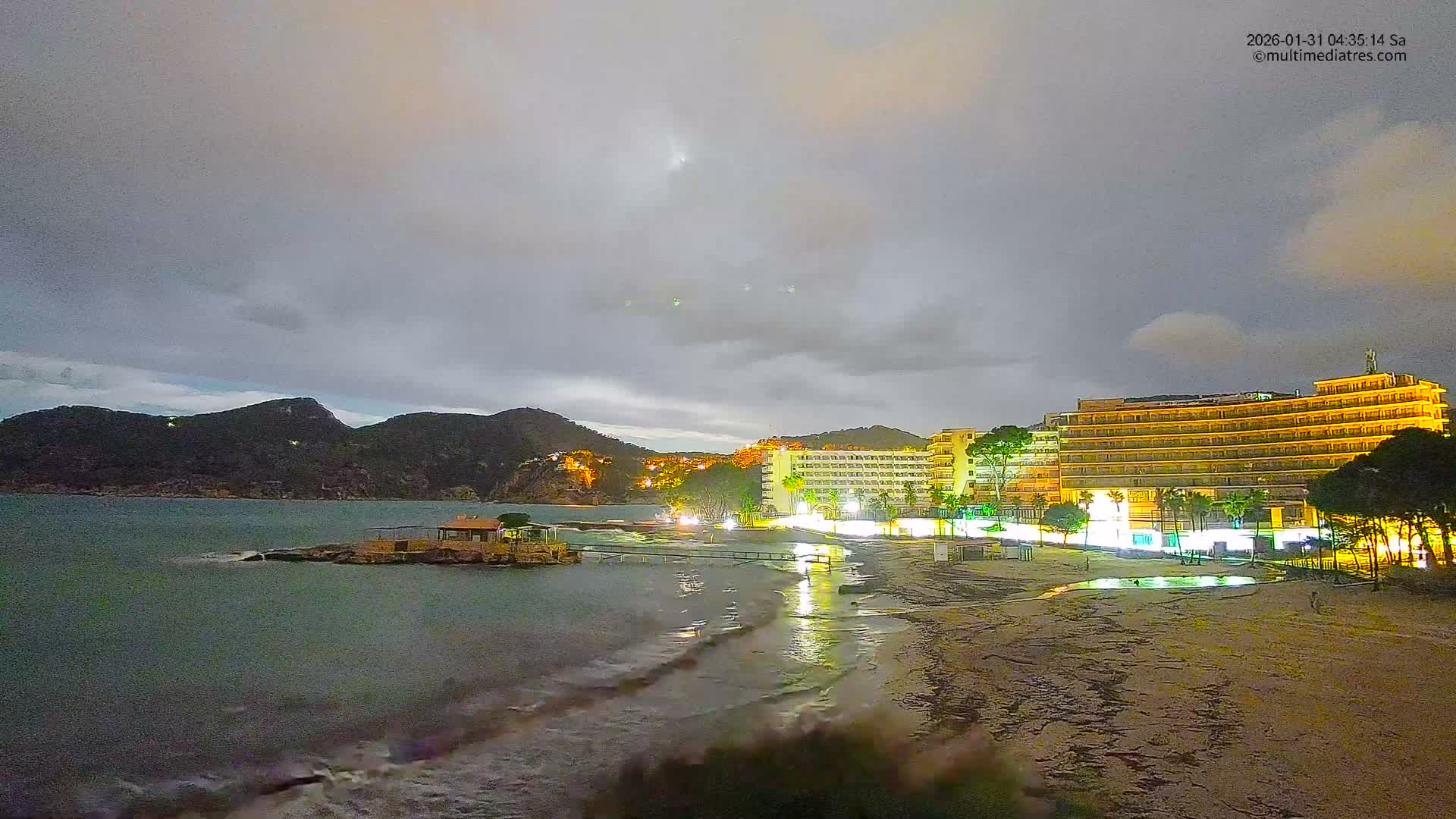 Mallorca, Camp de Mar Beach  Live Cam - Balearic Islands, Spain