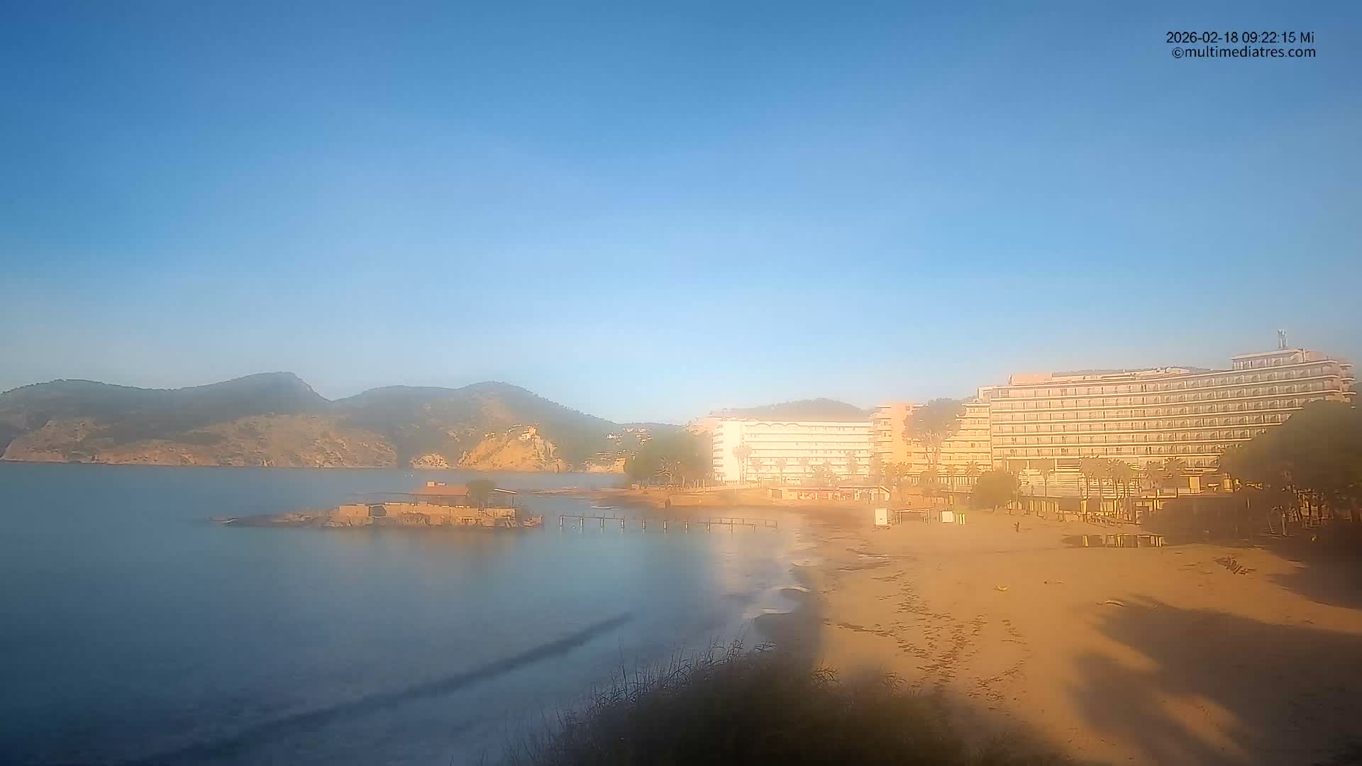 Mallorca, Camp de Mar Beach  Live Cam - Balearic Islands, Spain