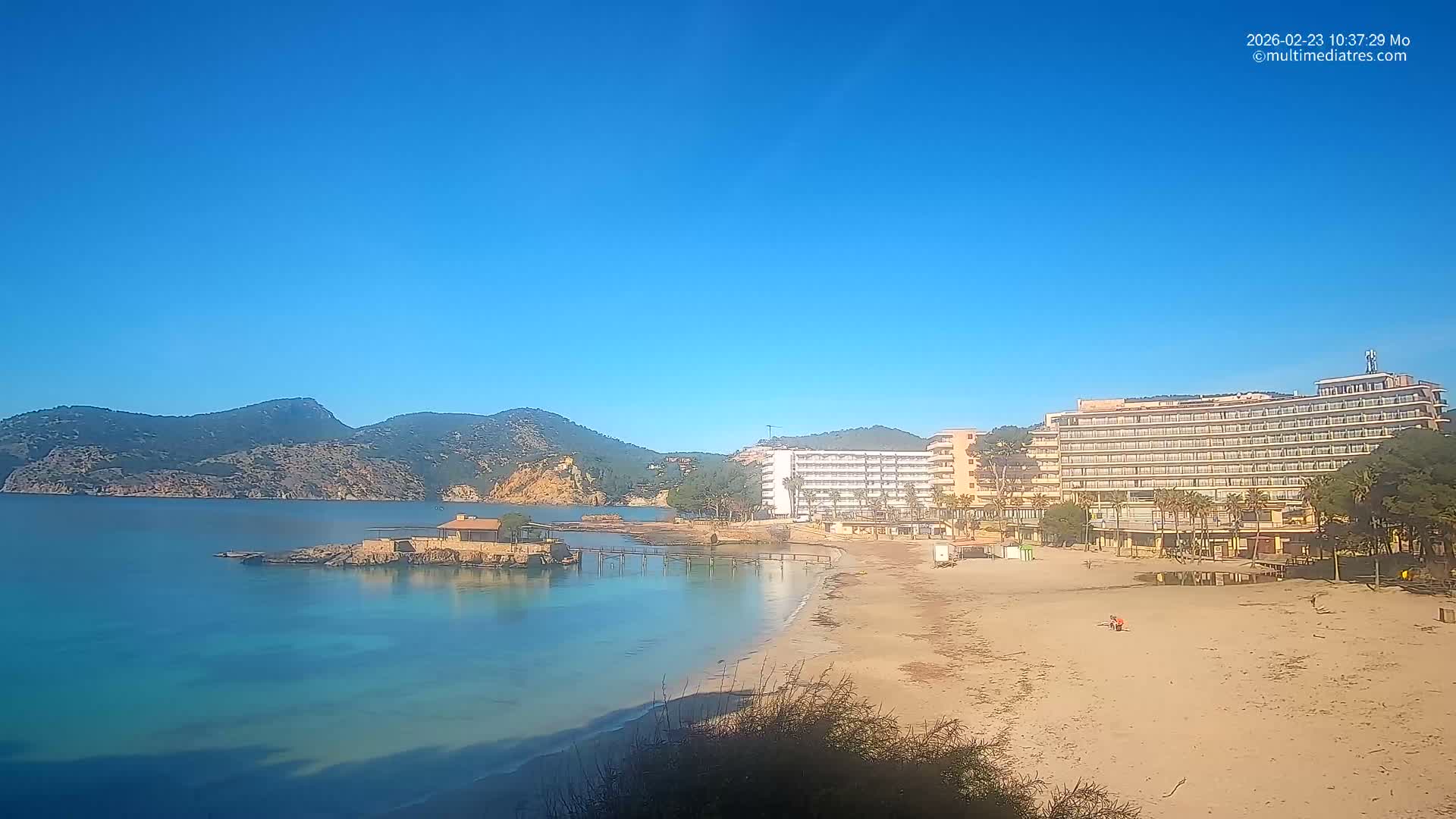 Mallorca, Camp de Mar Beach  Live Cam - Balearic Islands, Spain