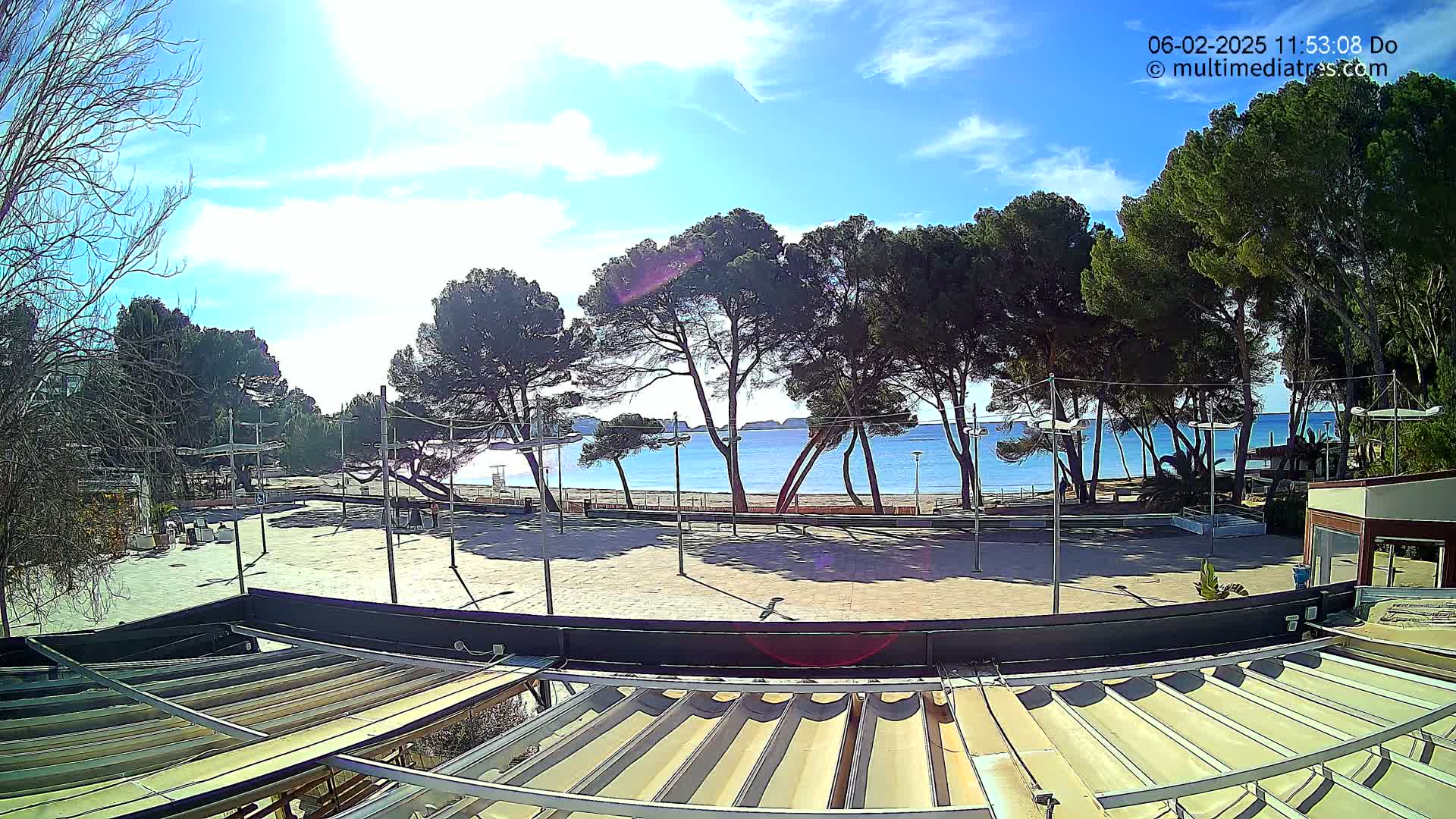 Mallorca, Peguera Torà Beach by Red Rubber Duck Live Cam- Balearic Islands, Spain