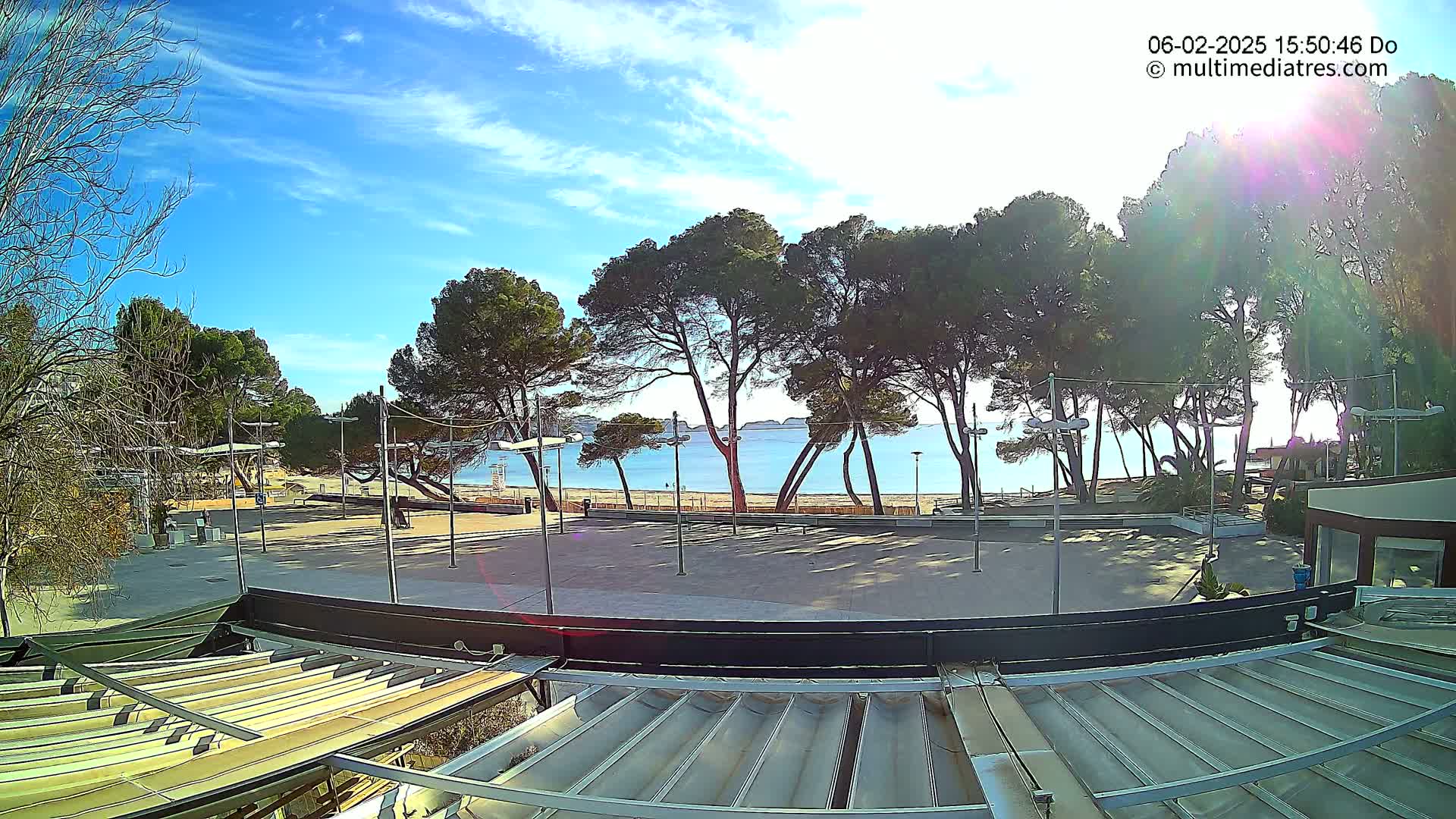 Mallorca, Peguera Torà Beach by Red Rubber Duck Live Cam- Balearic Islands, Spain