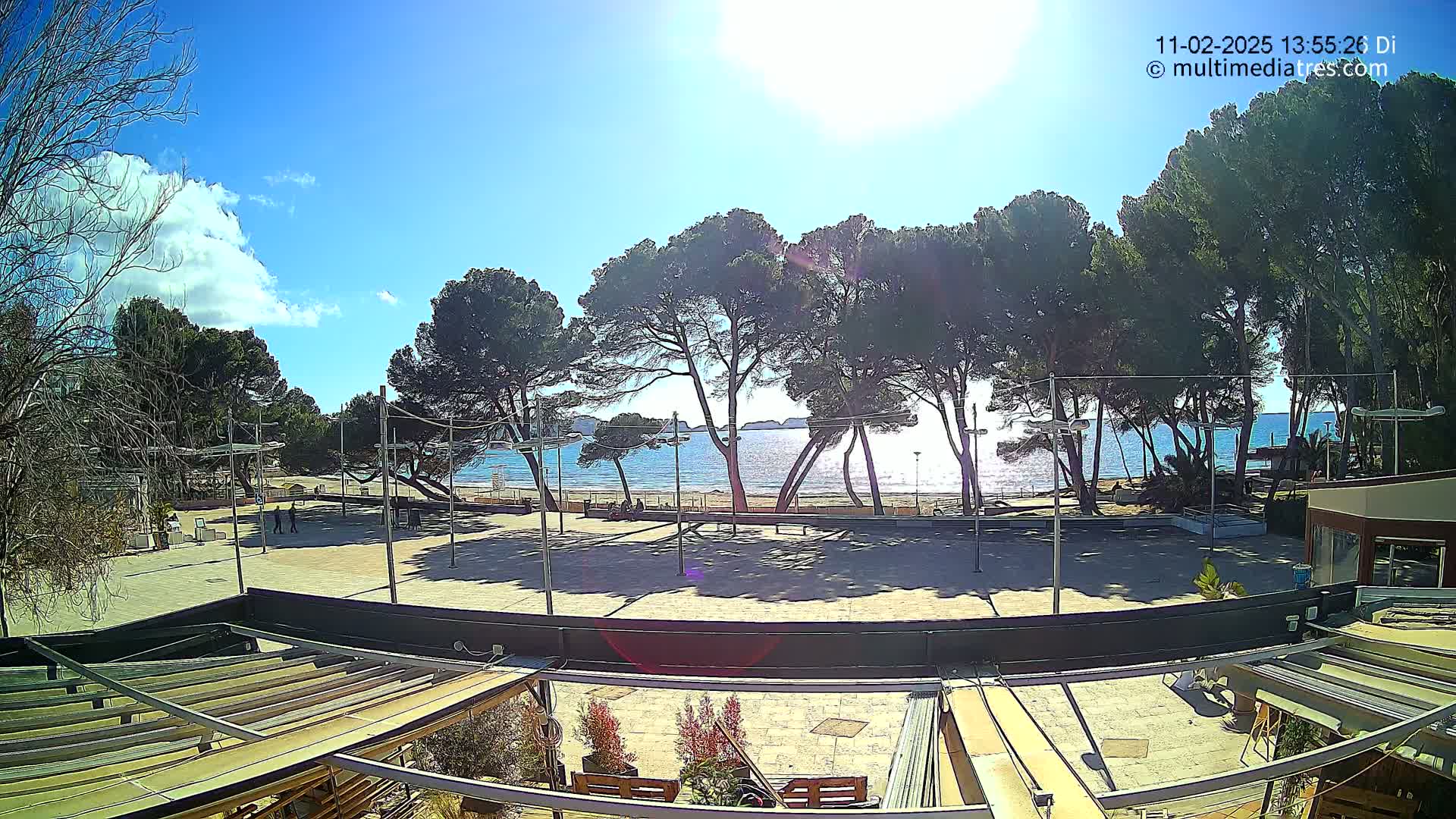 Mallorca, Peguera Torà Beach by Red Rubber Duck Live Cam- Balearic Islands, Spain