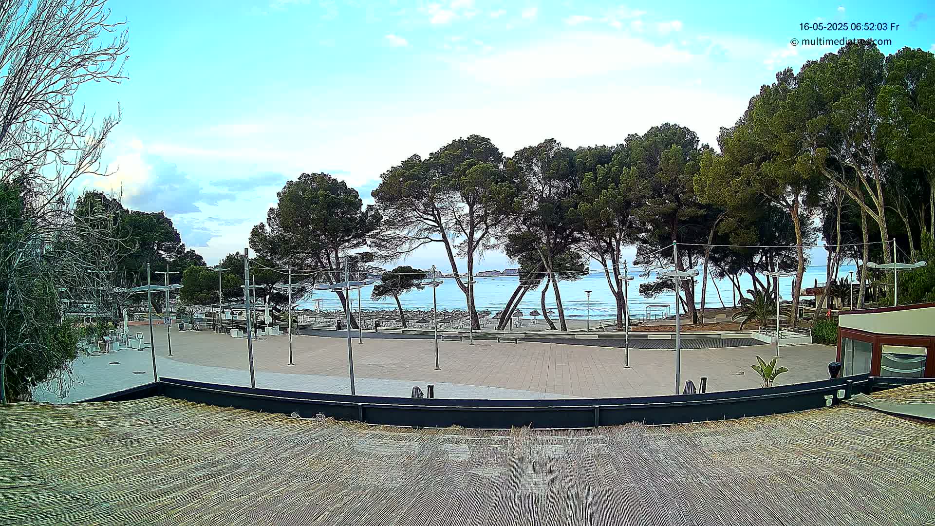 Paguera, Torà Beach Southwest from Red Rubber Duck Live Cam- Mallorca, Balearic Islands, Spain